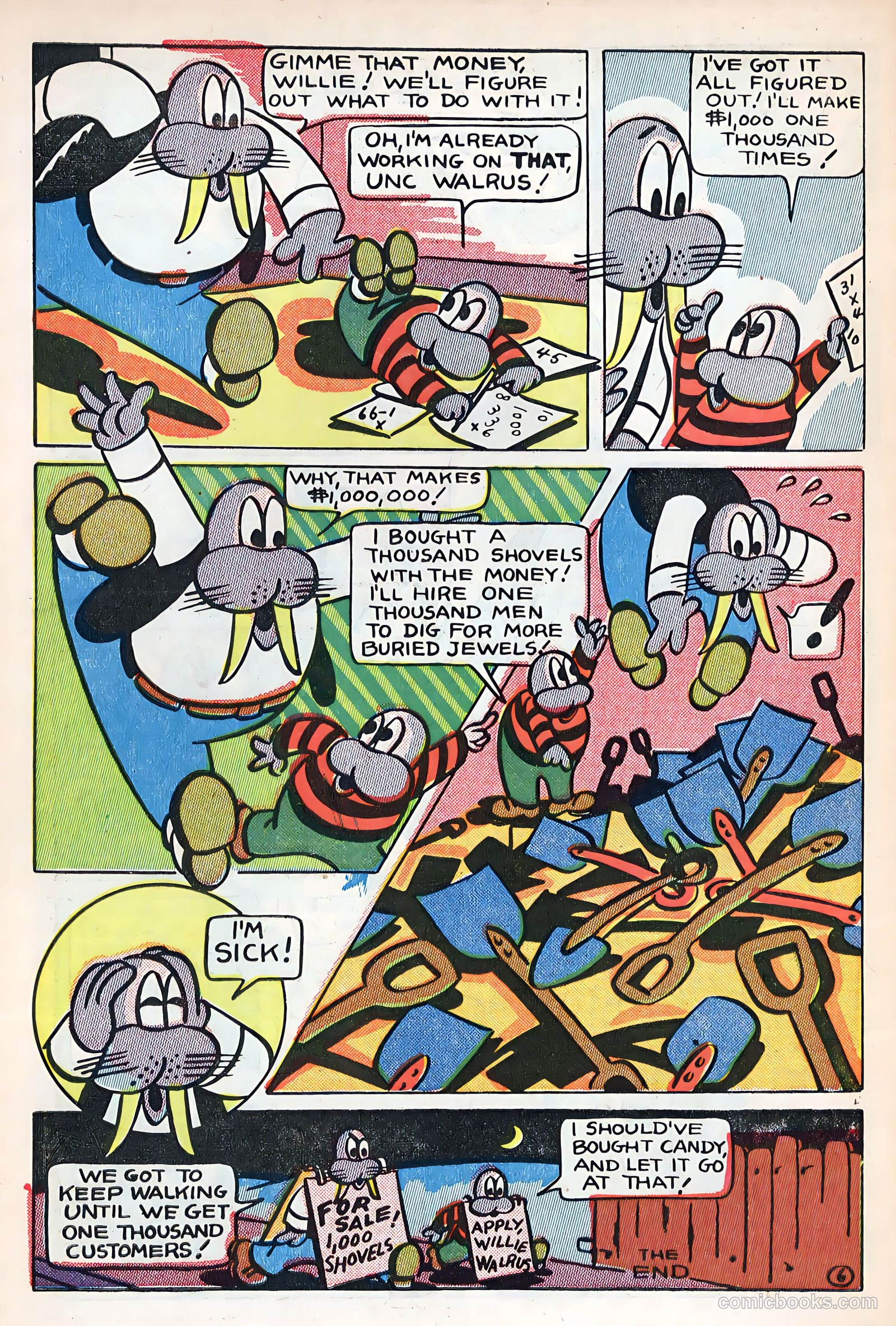 Laffy-Daffy Comics #1 — page 50 of 52