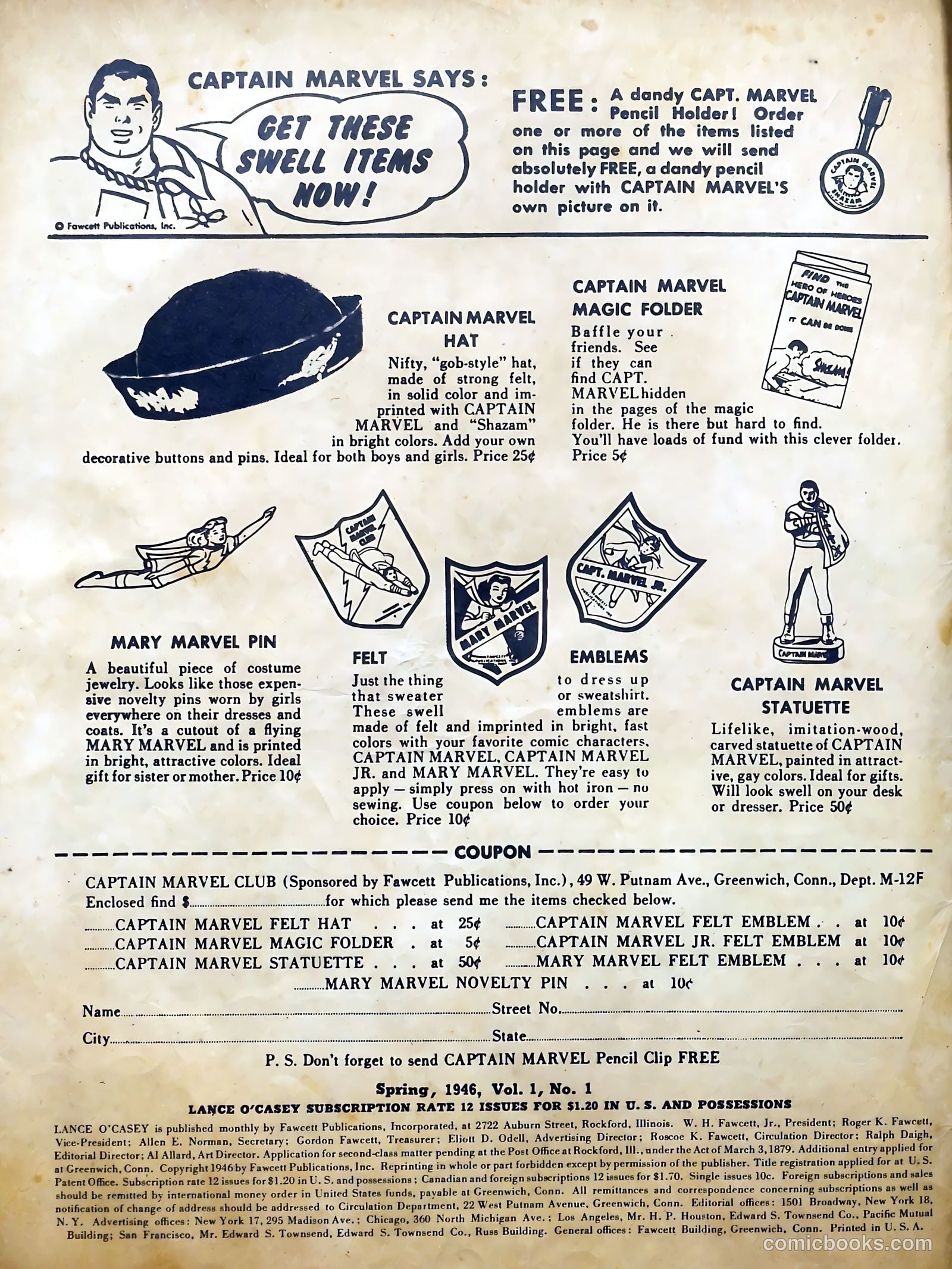 Lance O'Casey #1 — page 2 of 36