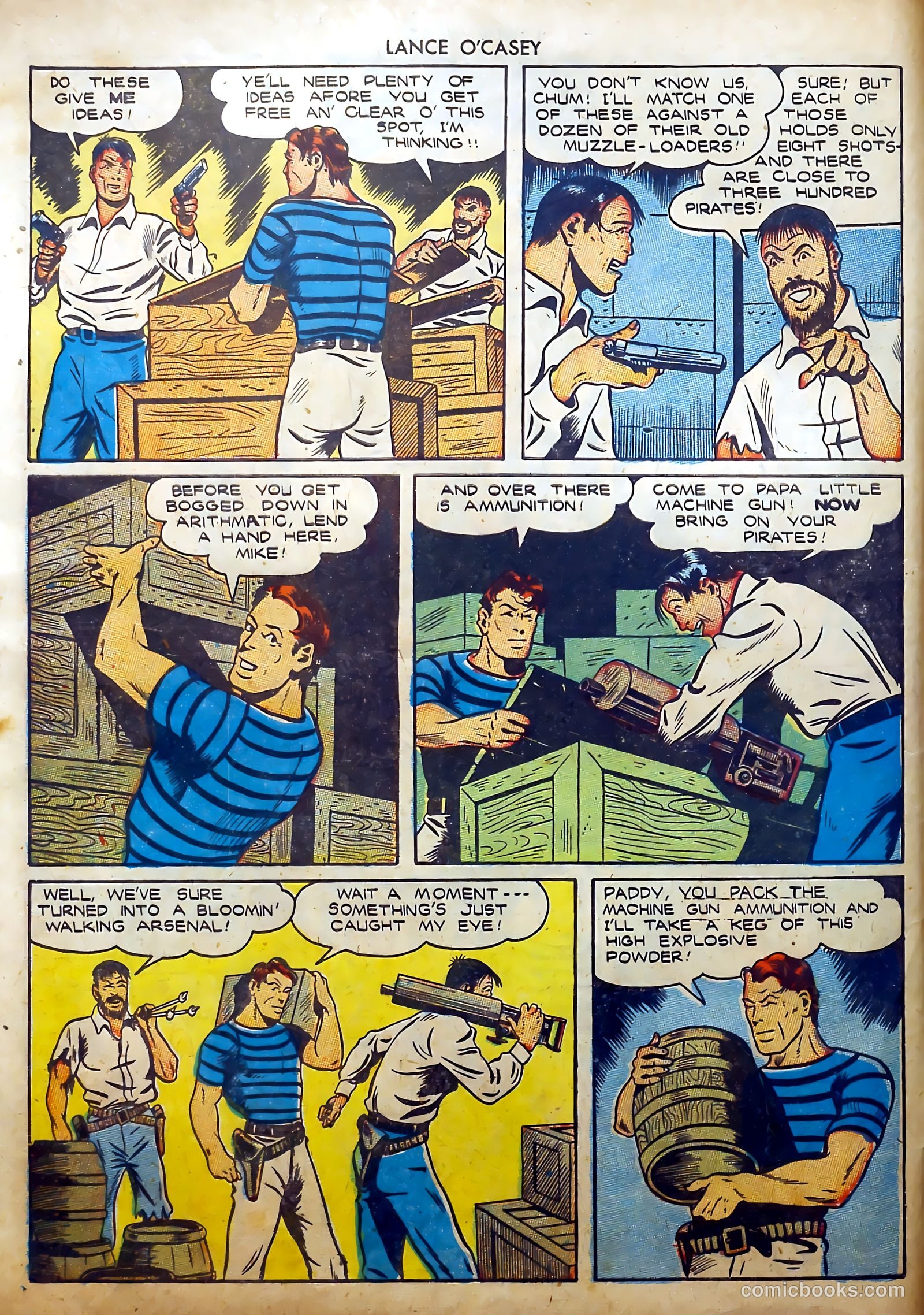 Lance O'Casey #1 — page 10 of 36