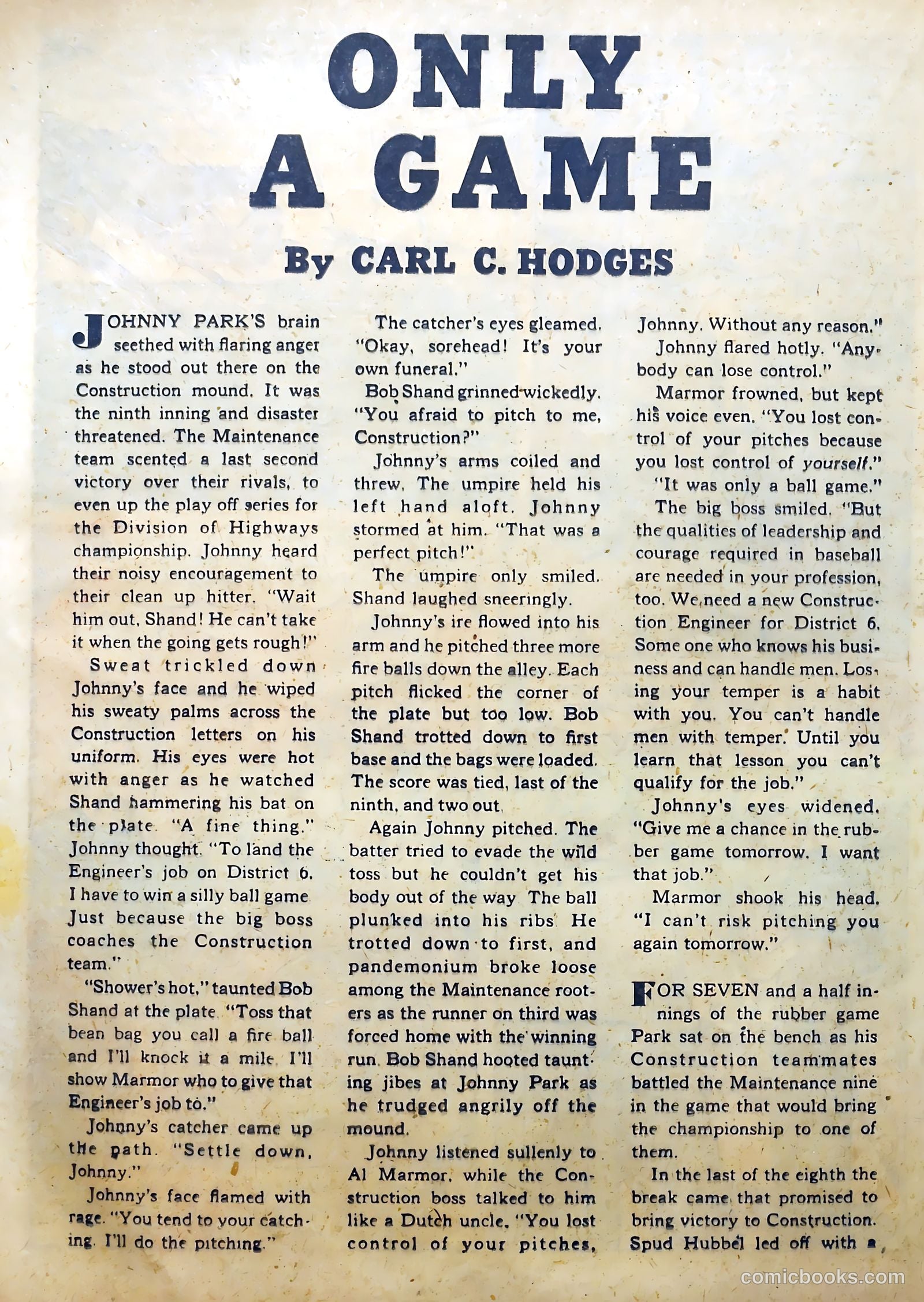 Lance O'Casey #1 — page 20 of 36
