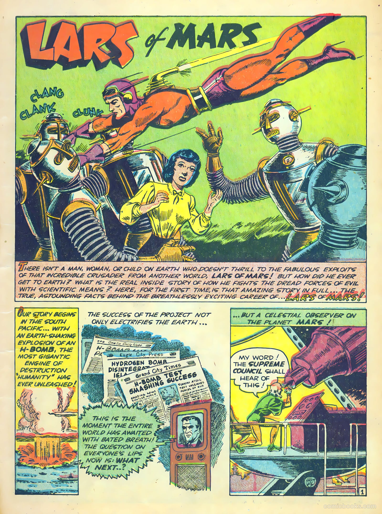 Lars of Mars #10 — page 3 of 36