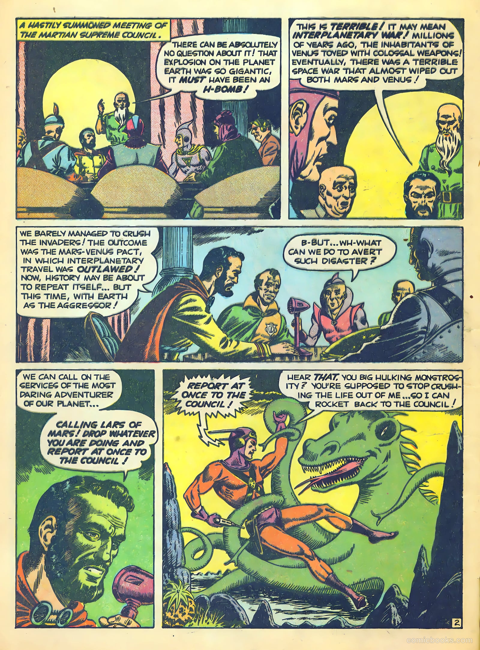 Lars of Mars #10 — page 4 of 36