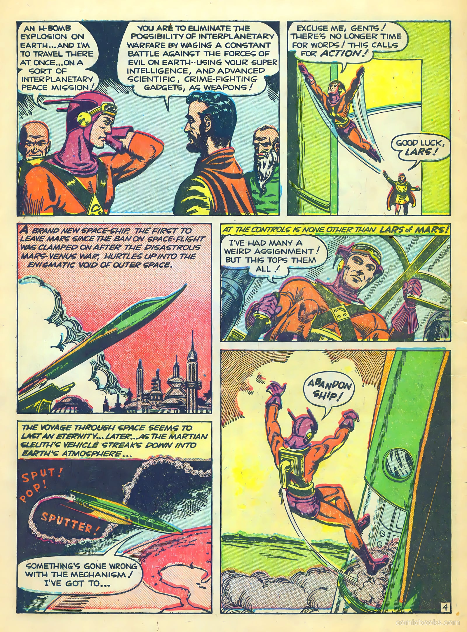 Lars of Mars #10 — page 6 of 36