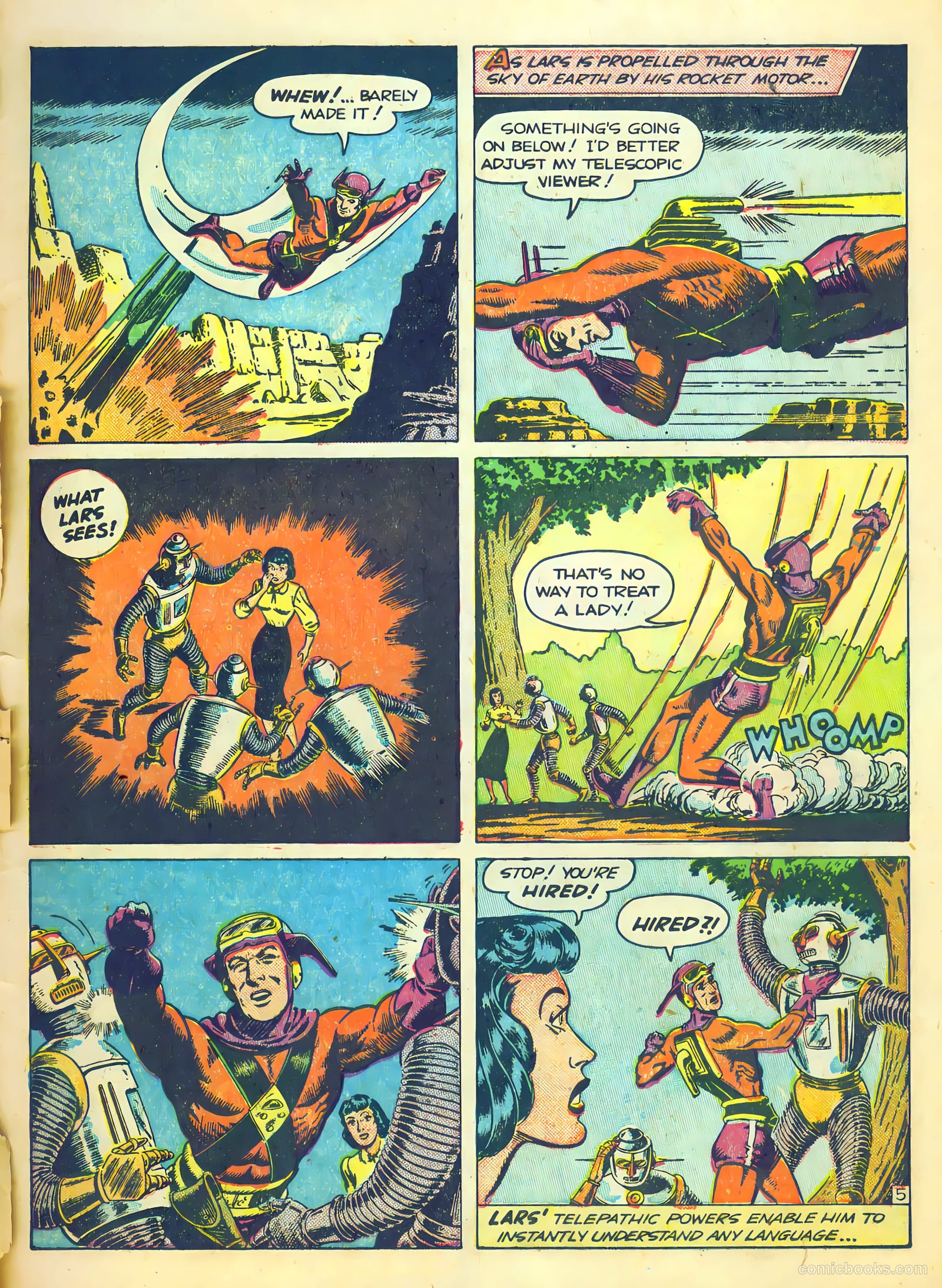 Lars of Mars #10 — page 7 of 36