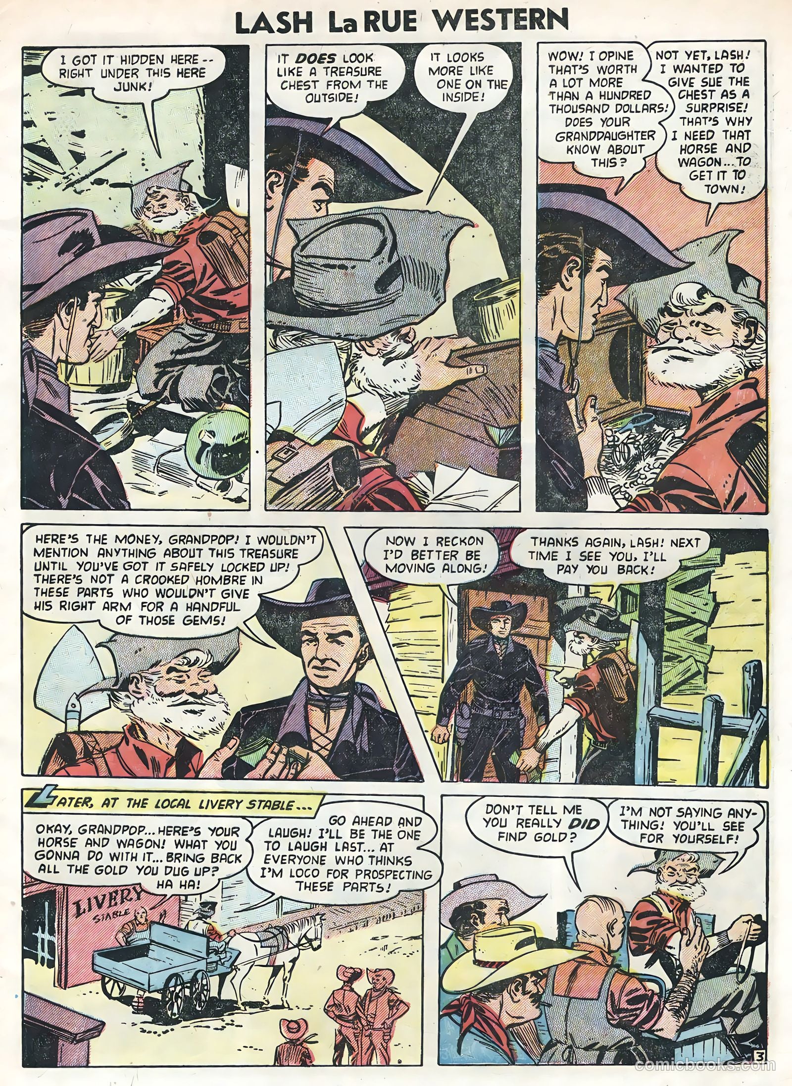Lash La Rue Western #47 — page 5 of 36