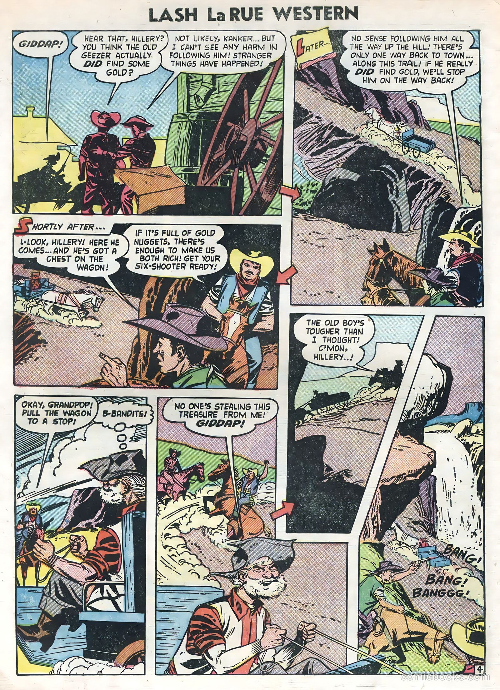 Lash La Rue Western #47 — page 6 of 36