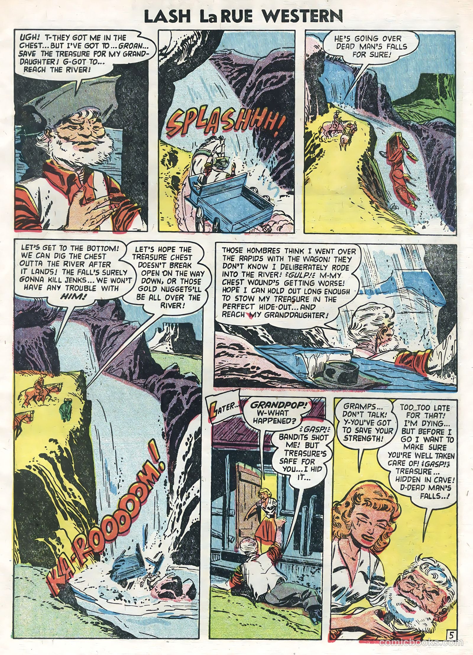 Lash La Rue Western #47 — page 7 of 36