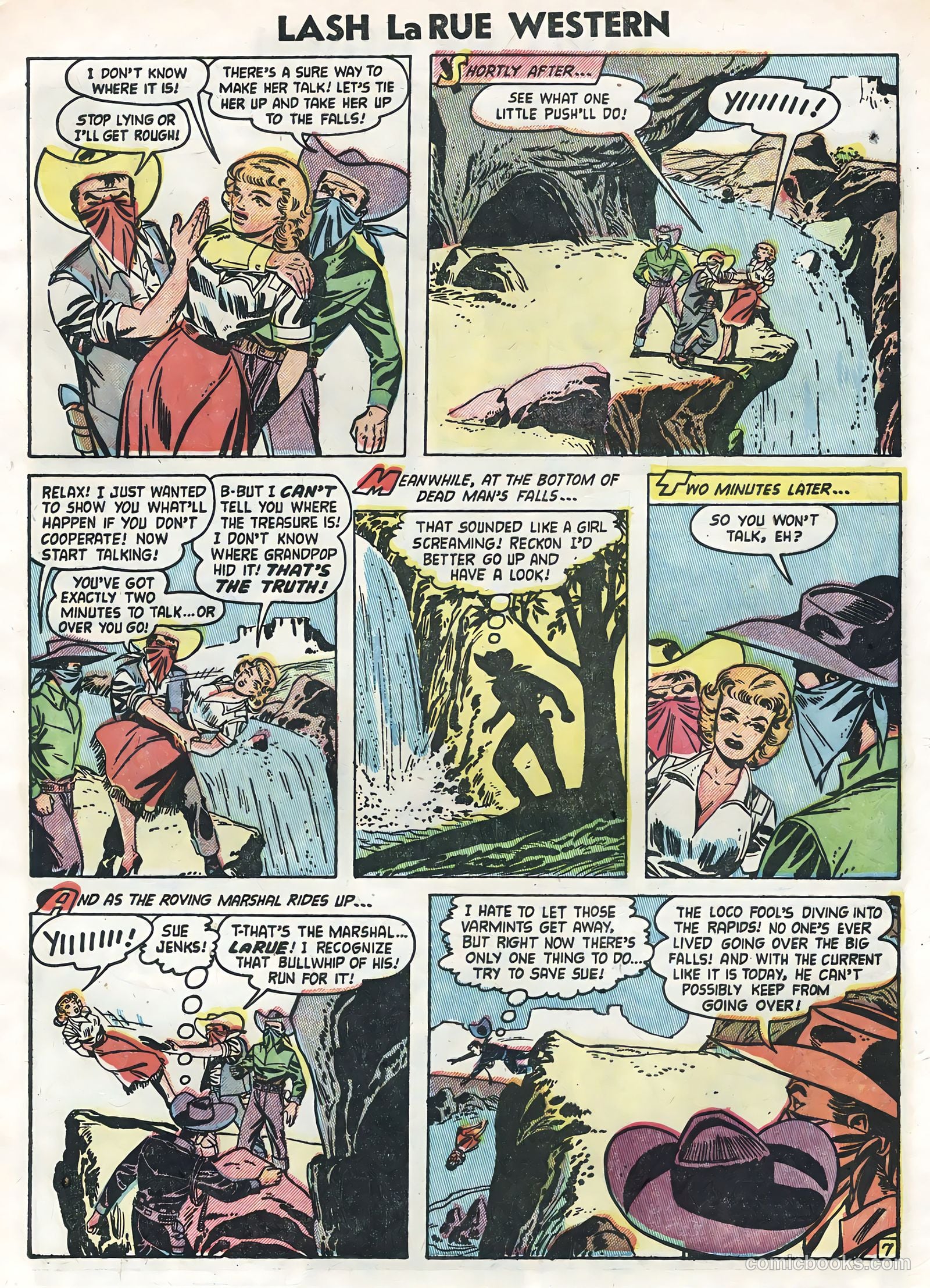 Lash La Rue Western #47 — page 9 of 36