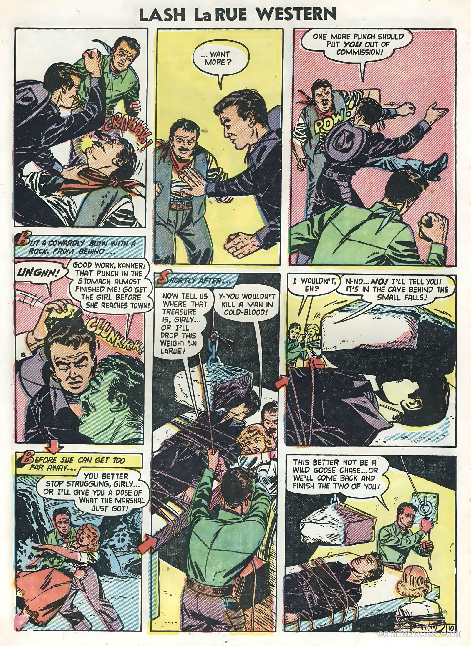 Lash La Rue Western #47 — page 12 of 36