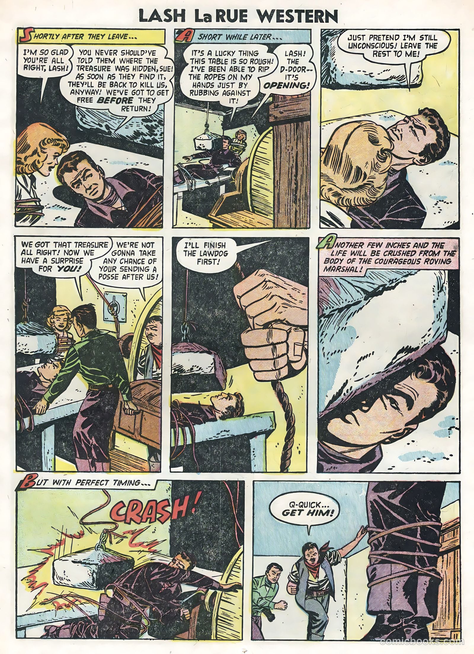 Lash La Rue Western #47 — page 13 of 36