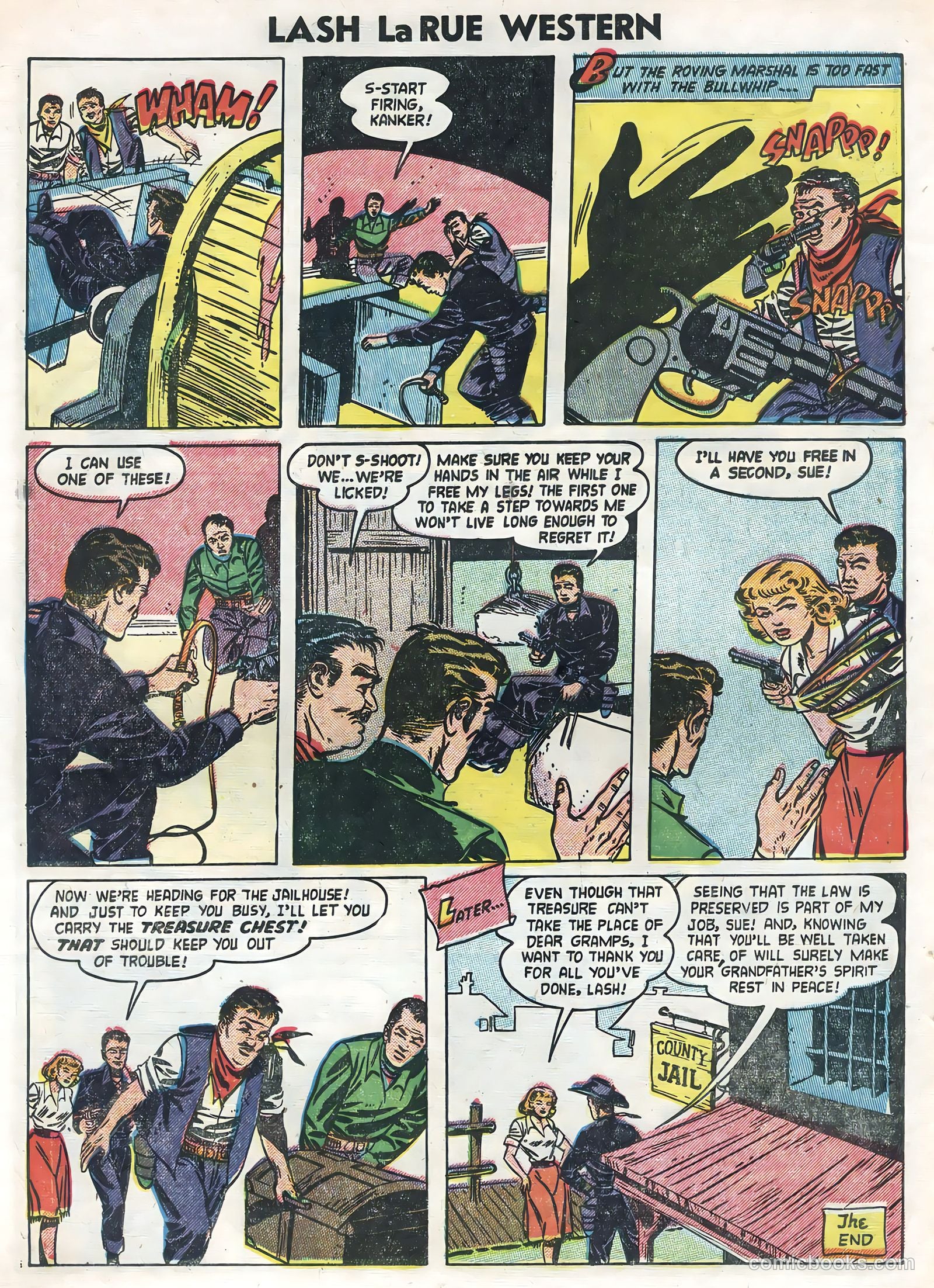 Lash La Rue Western #47 — page 14 of 36