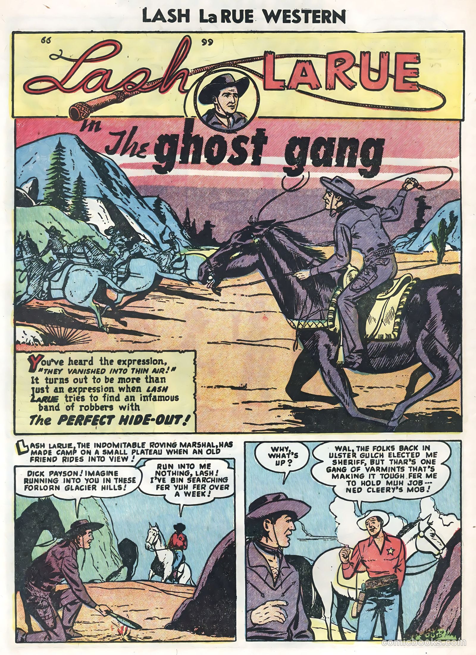 Lash La Rue Western #47 — page 24 of 36