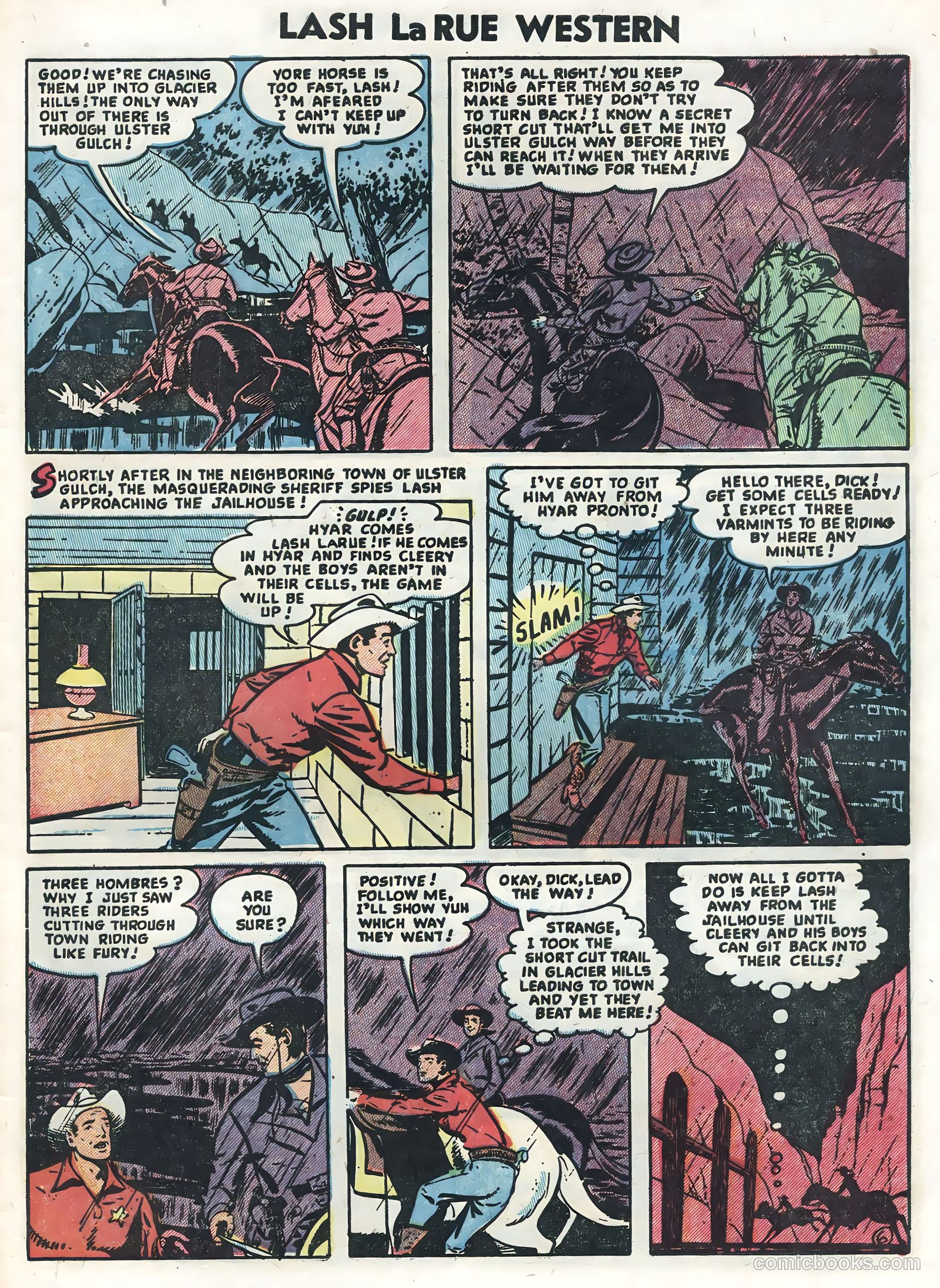 Lash La Rue Western #47 — page 29 of 36