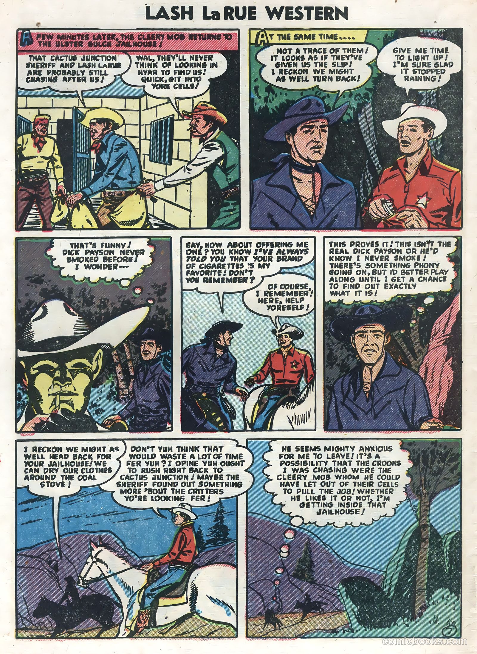 Lash La Rue Western #47 — page 30 of 36