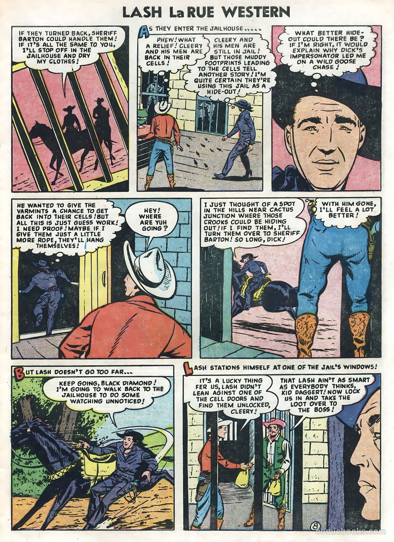 Lash La Rue Western #47 — page 31 of 36