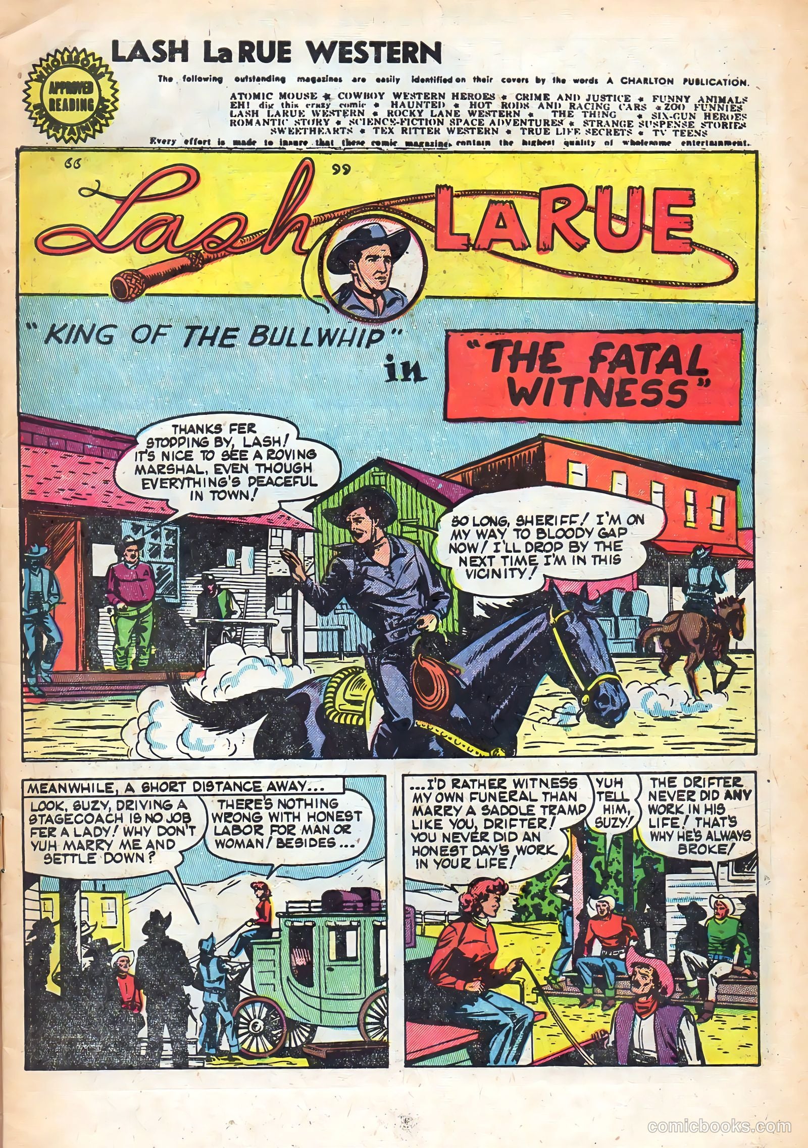 Lash La Rue Western #48 — page 3 of 36