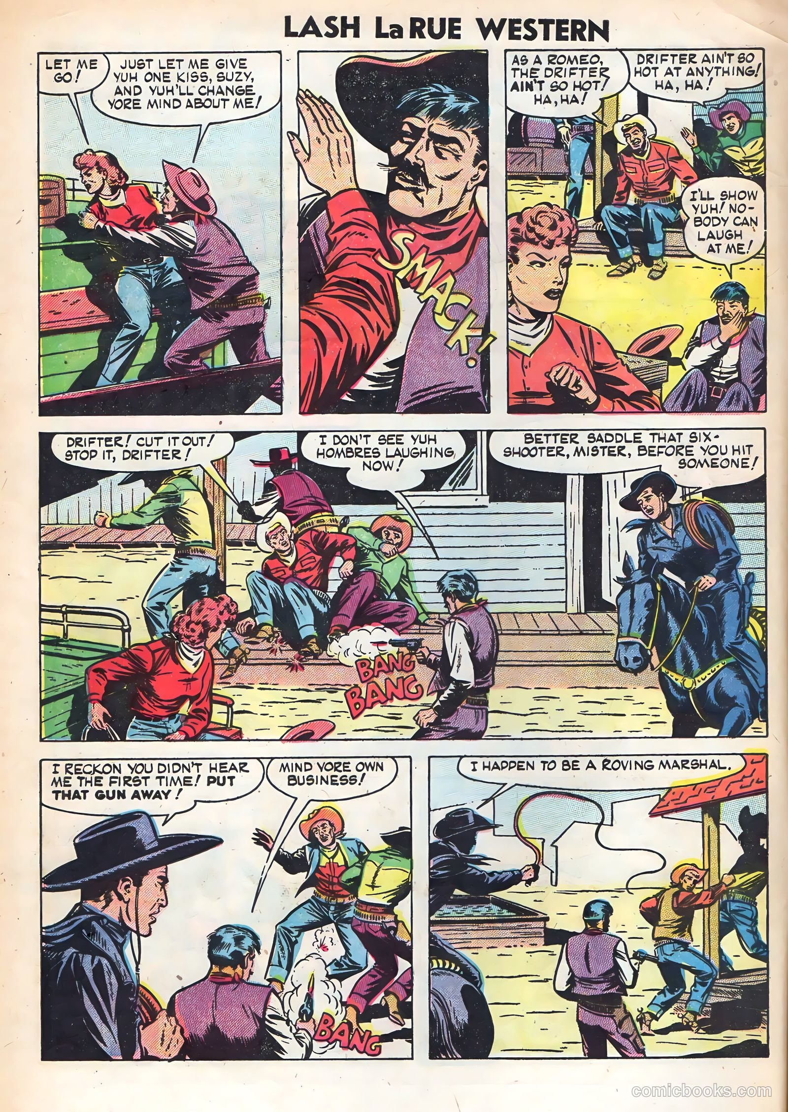 Lash La Rue Western #48 — page 4 of 36