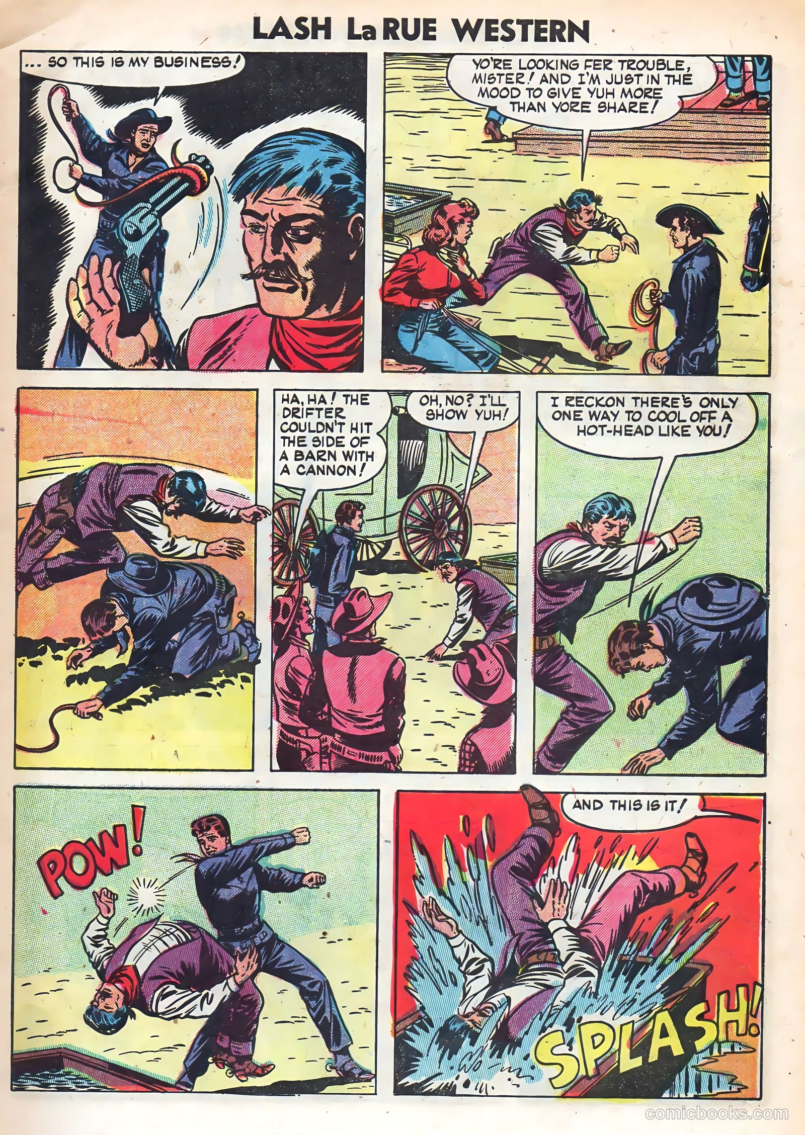 Lash La Rue Western #48 — page 5 of 36