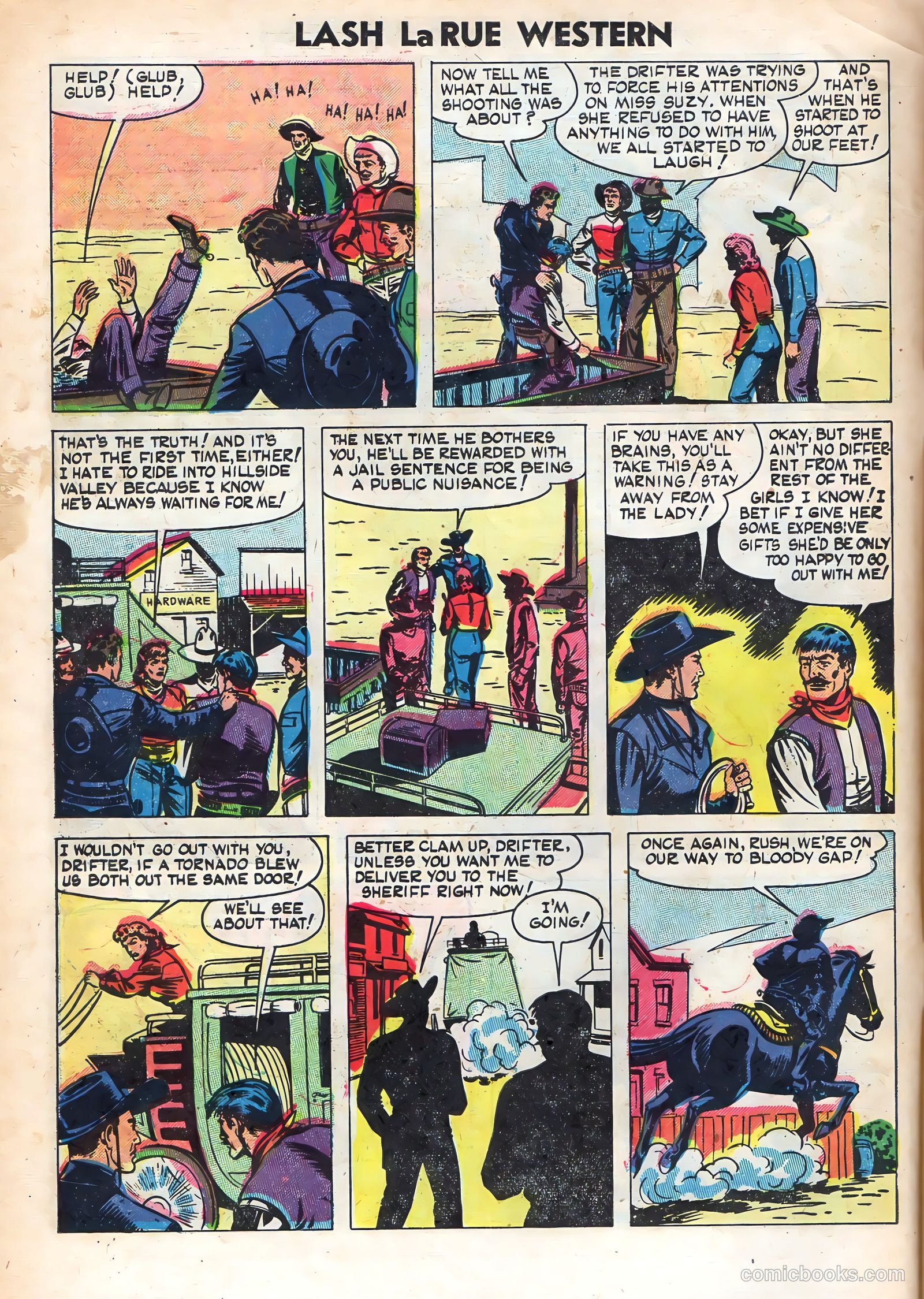 Lash La Rue Western #48 — page 6 of 36