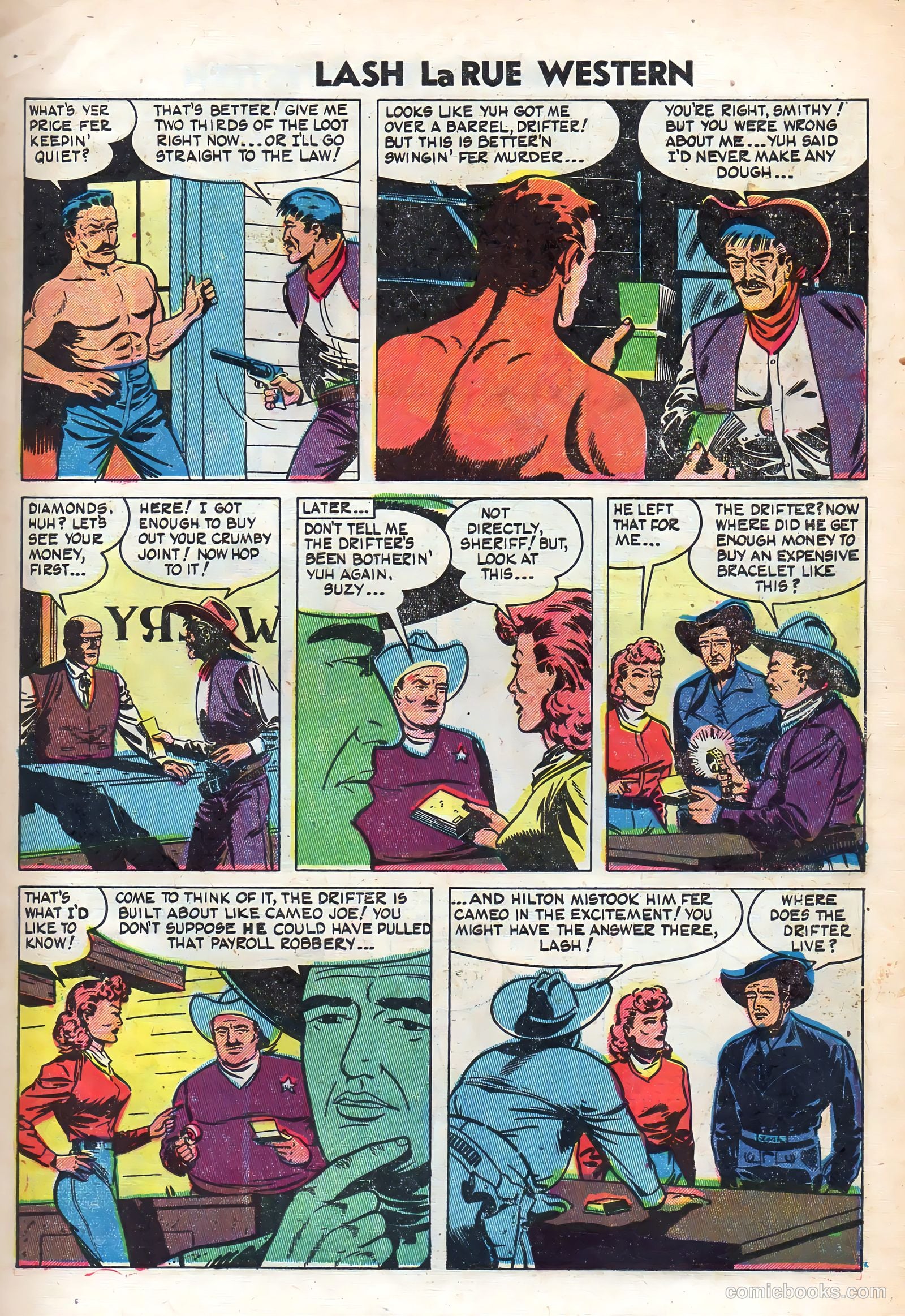 Lash La Rue Western #48 — page 15 of 36