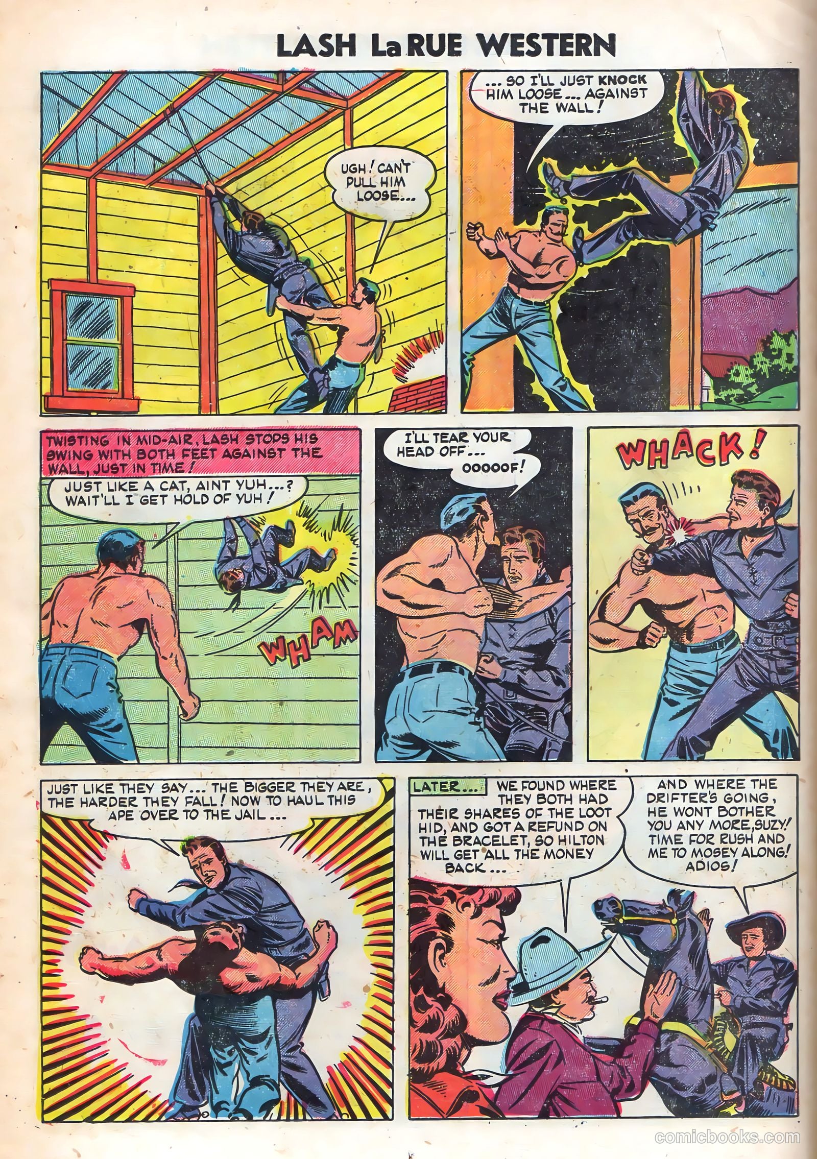 Lash La Rue Western #48 — page 18 of 36