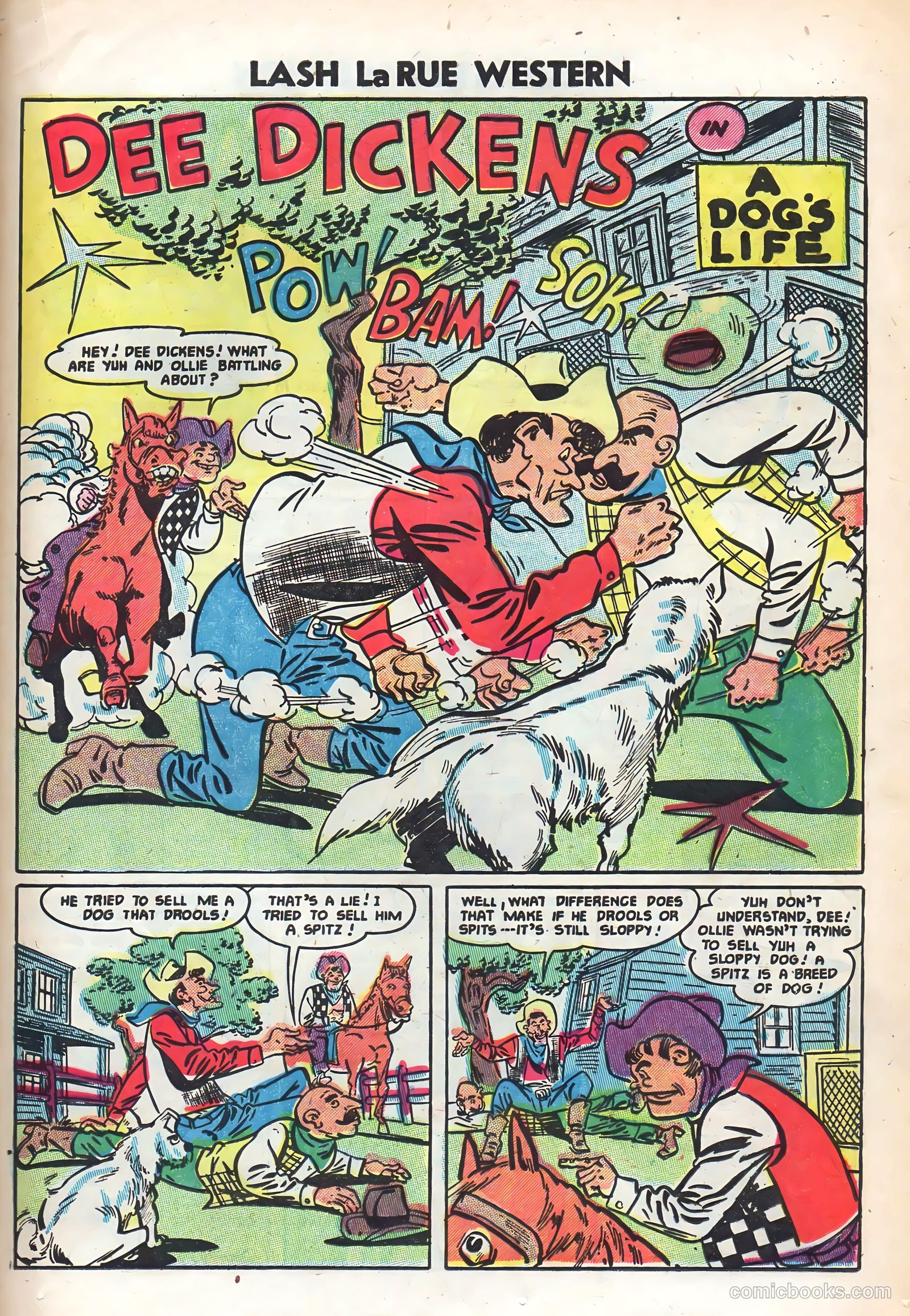 Lash La Rue Western #48 — page 21 of 36