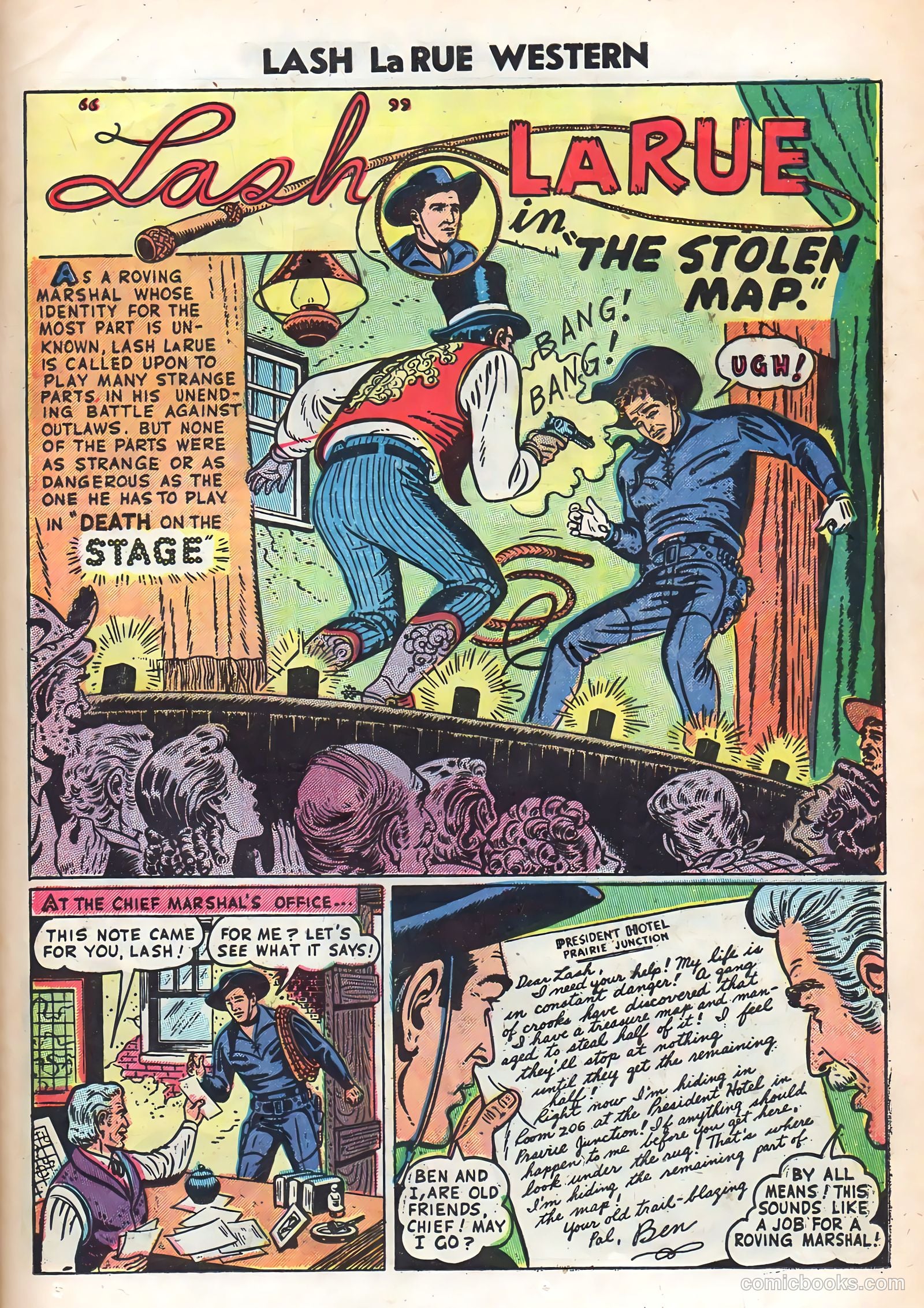 Lash La Rue Western #48 — page 25 of 36