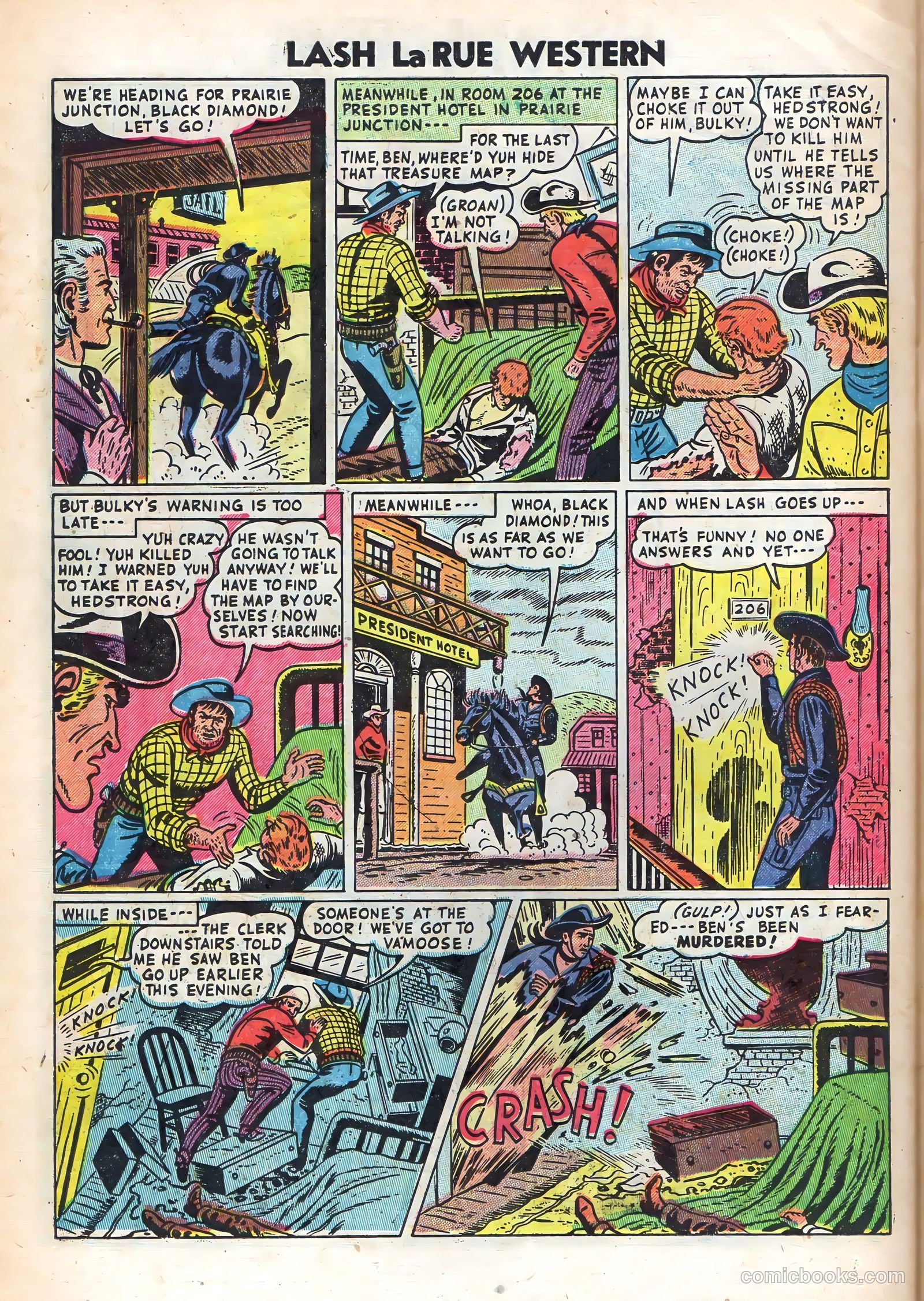 Lash La Rue Western #48 — page 26 of 36
