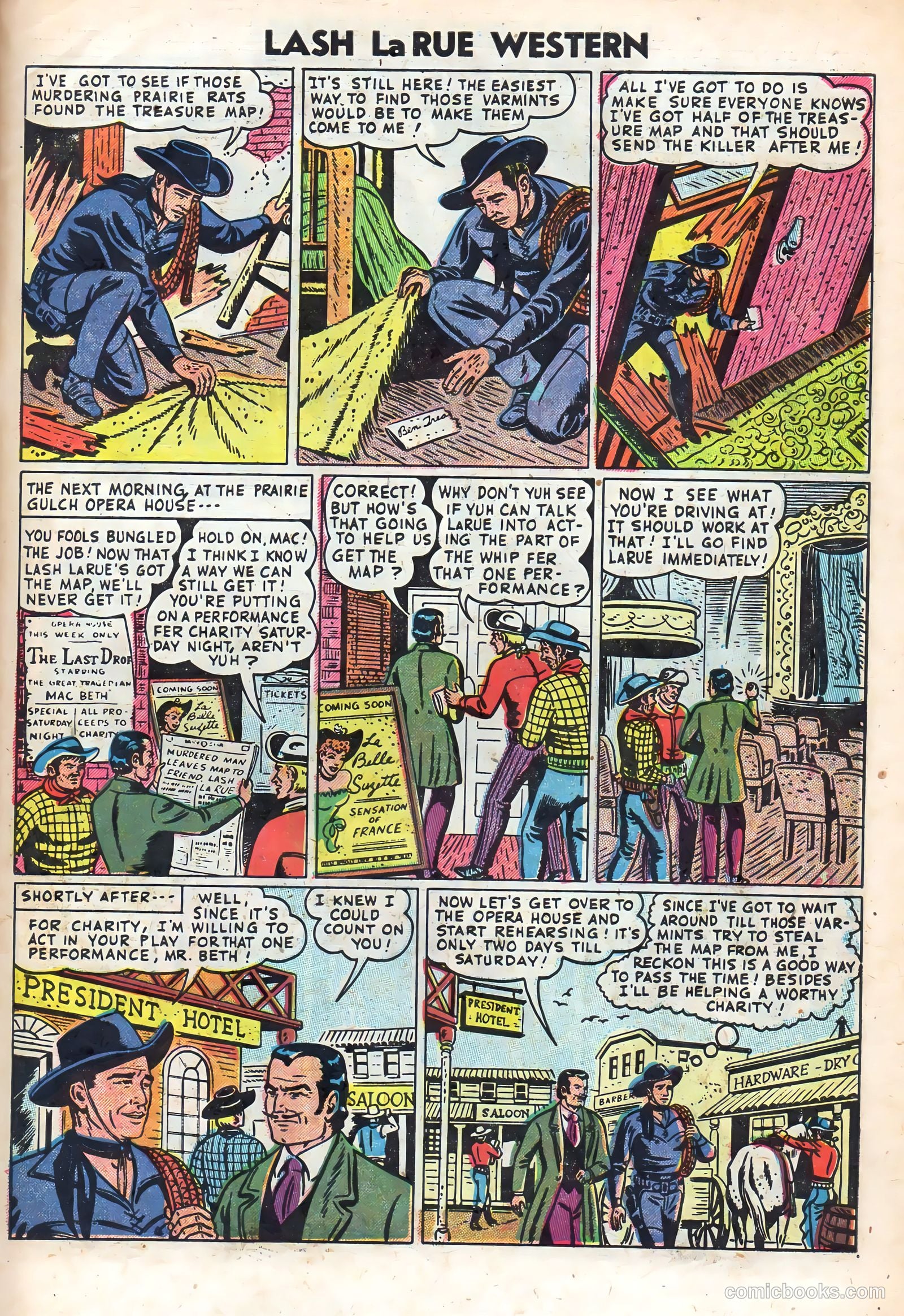 Lash La Rue Western #48 — page 27 of 36