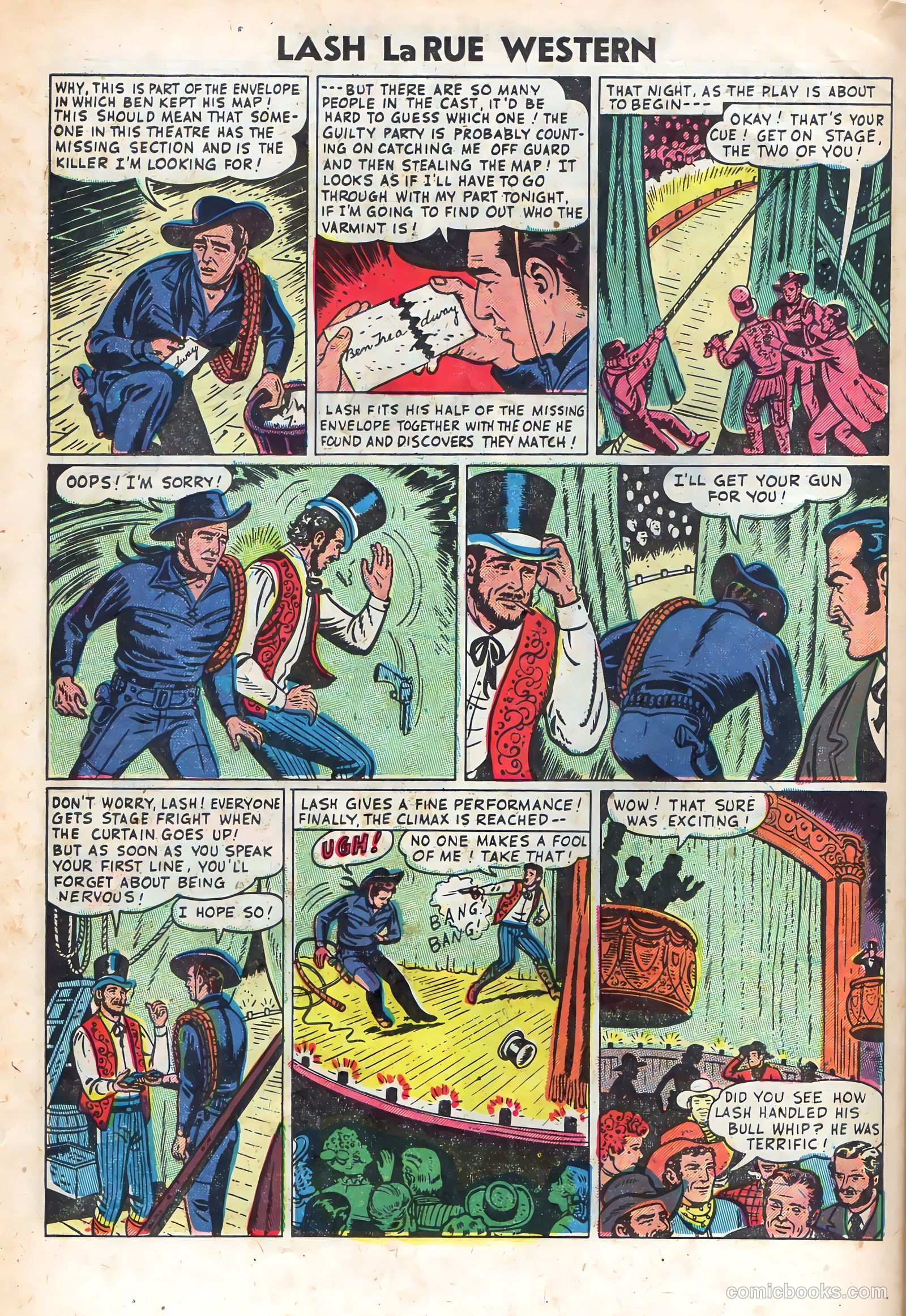 Lash La Rue Western #48 — page 30 of 36