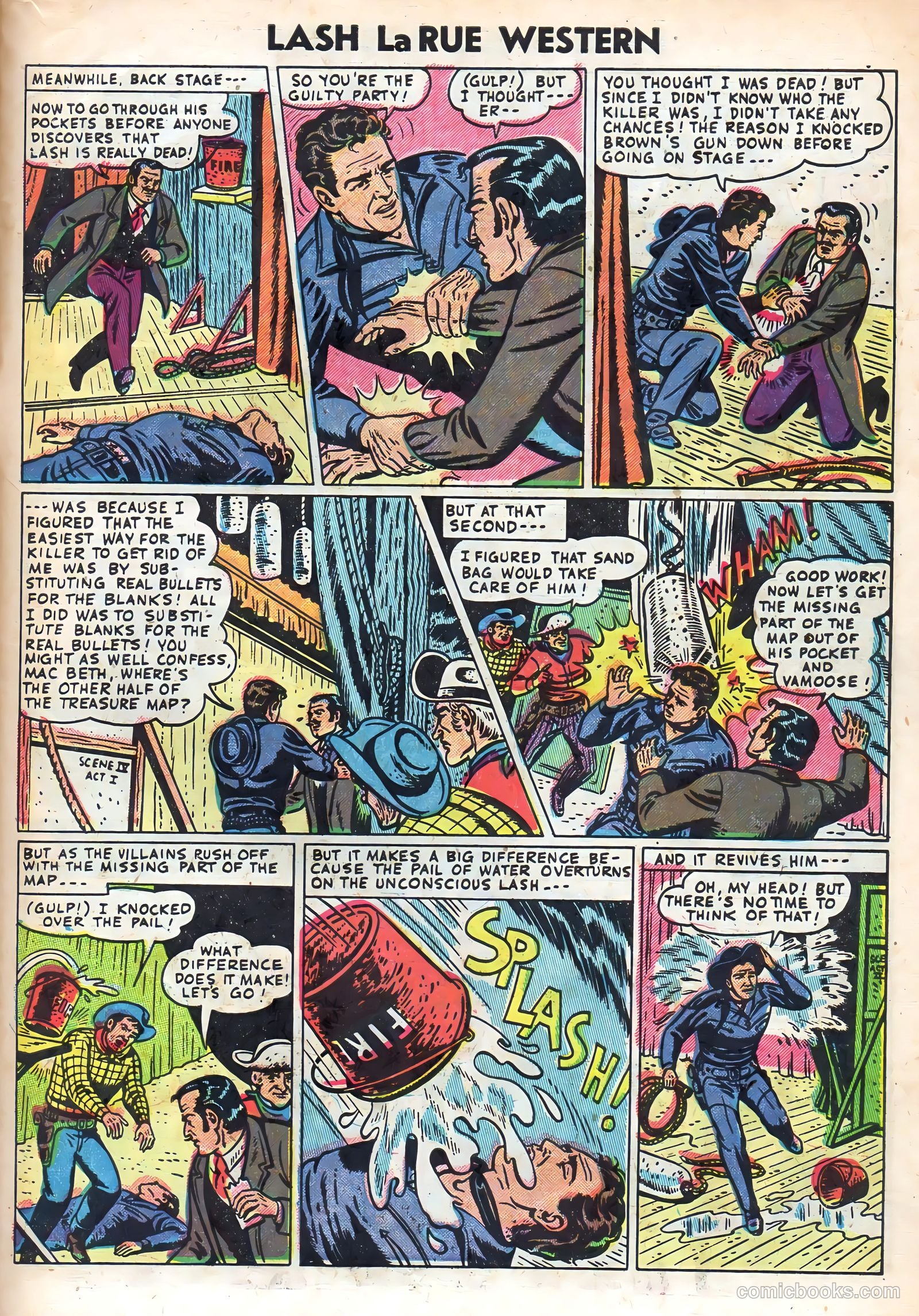 Lash La Rue Western #48 — page 31 of 36