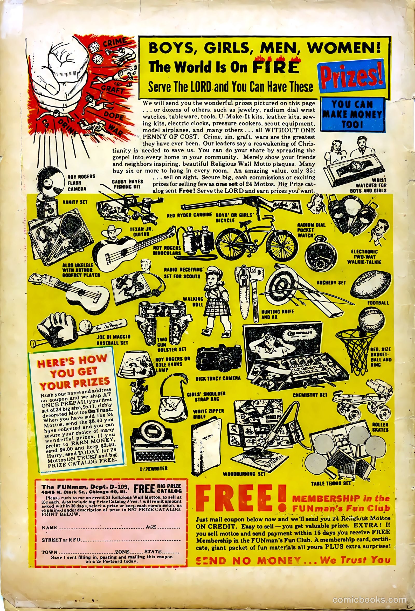 Lash La Rue Western #48 — page 36 of 36