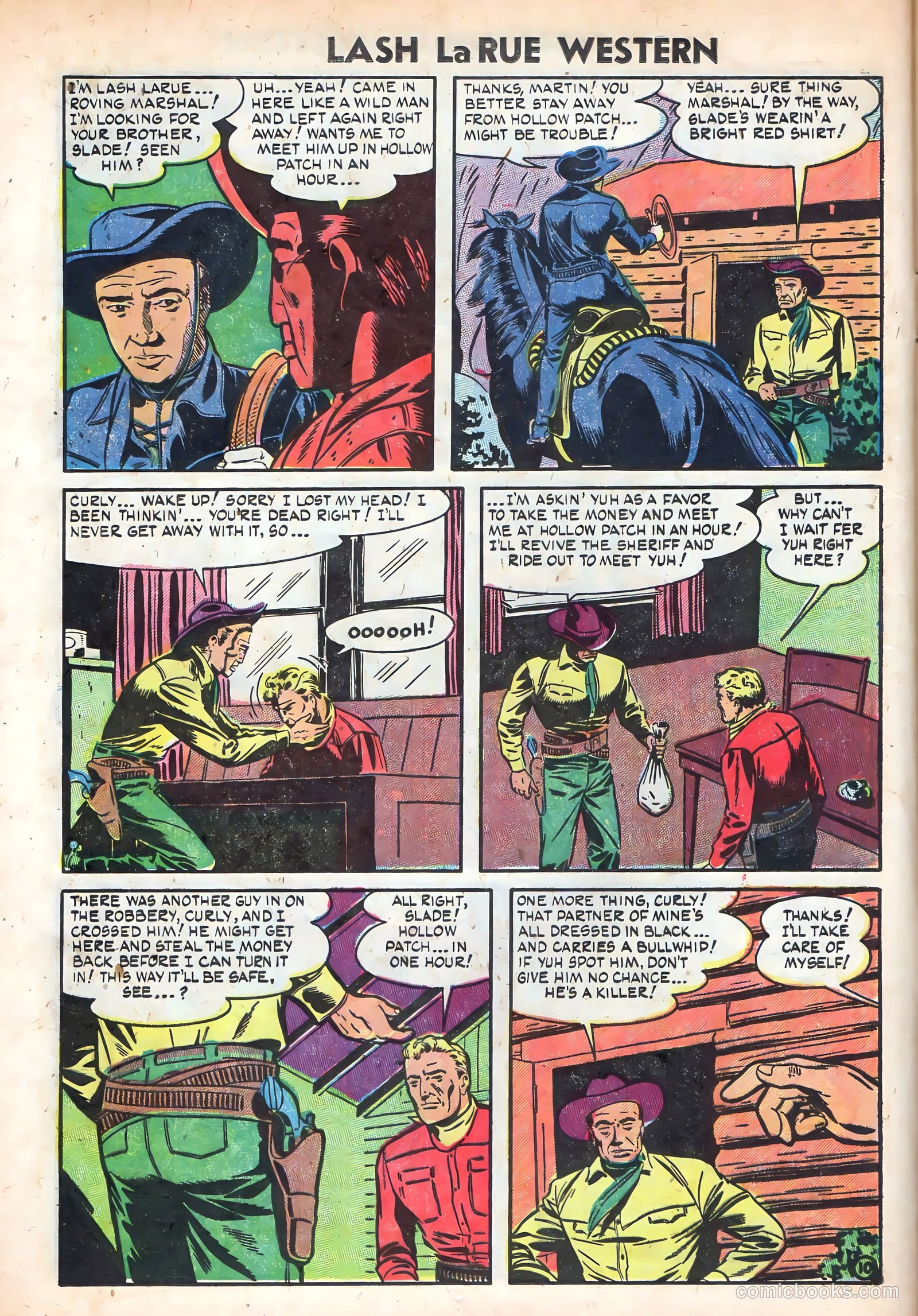 Lash La Rue Western #49 — page 12 of 36