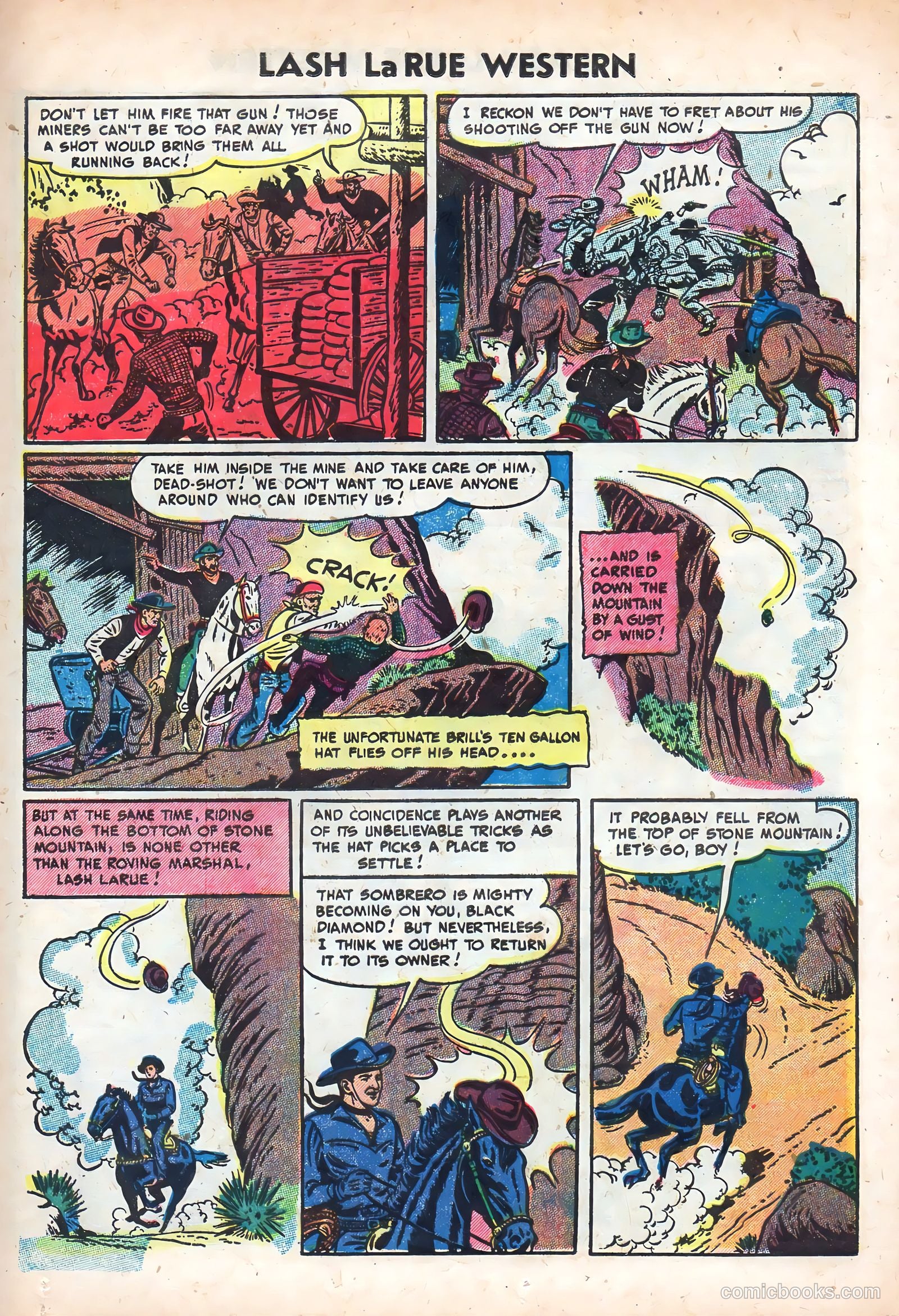 Lash La Rue Western #49 — page 25 of 36