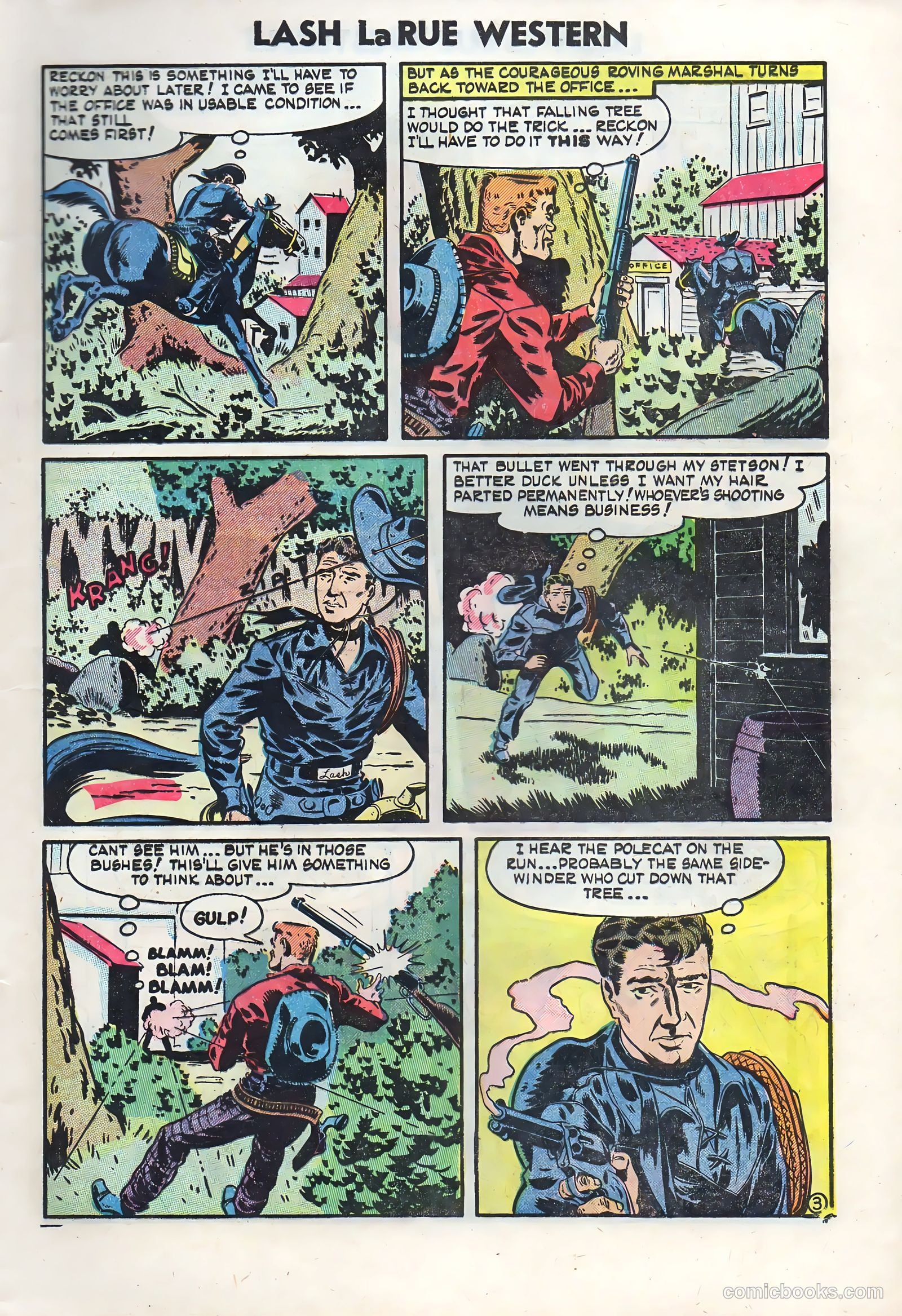 Lash La Rue Western #50 — page 5 of 36