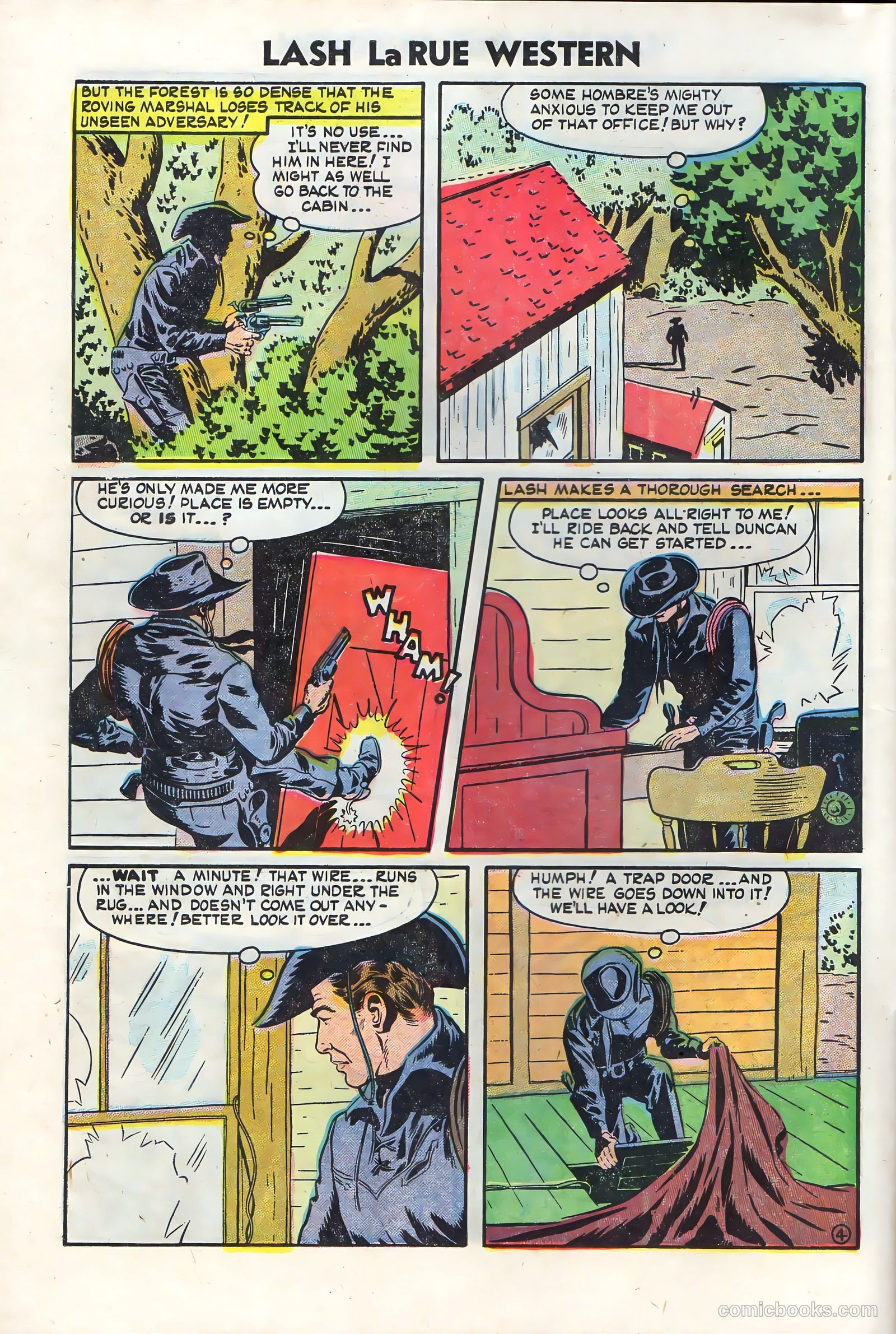 Lash La Rue Western #50 — page 6 of 36