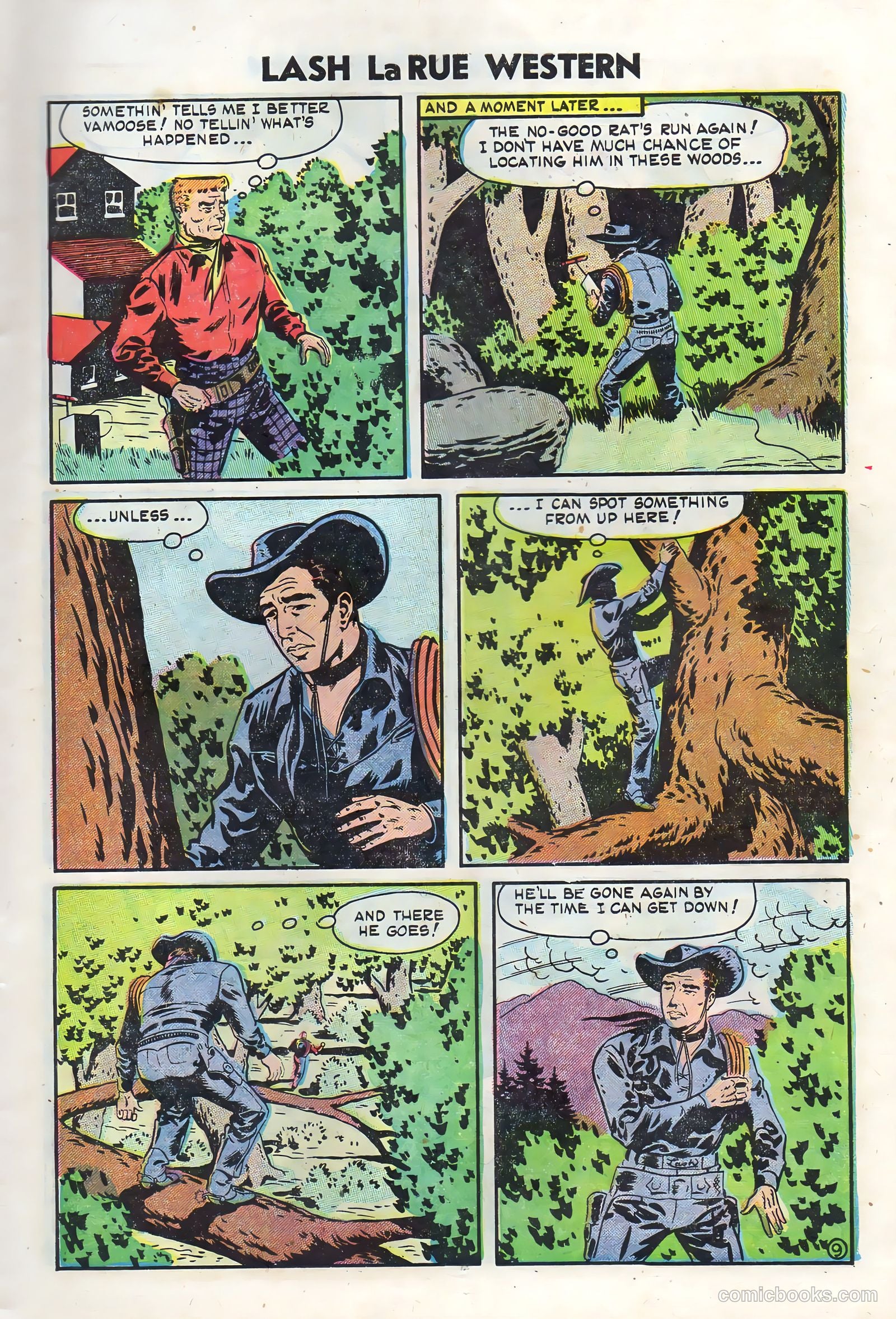Lash La Rue Western #50 — page 11 of 36