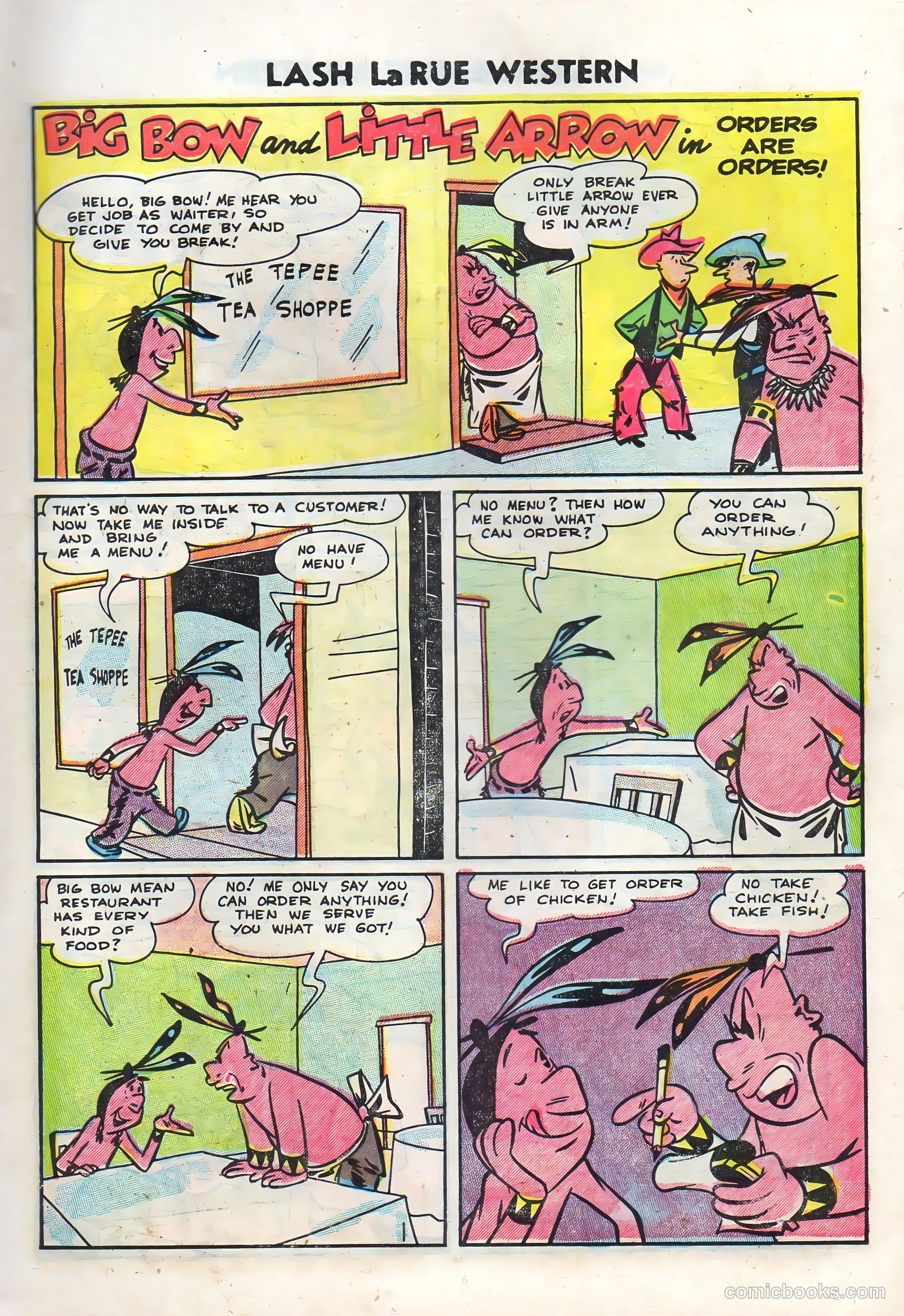 Lash La Rue Western #50 — page 15 of 36