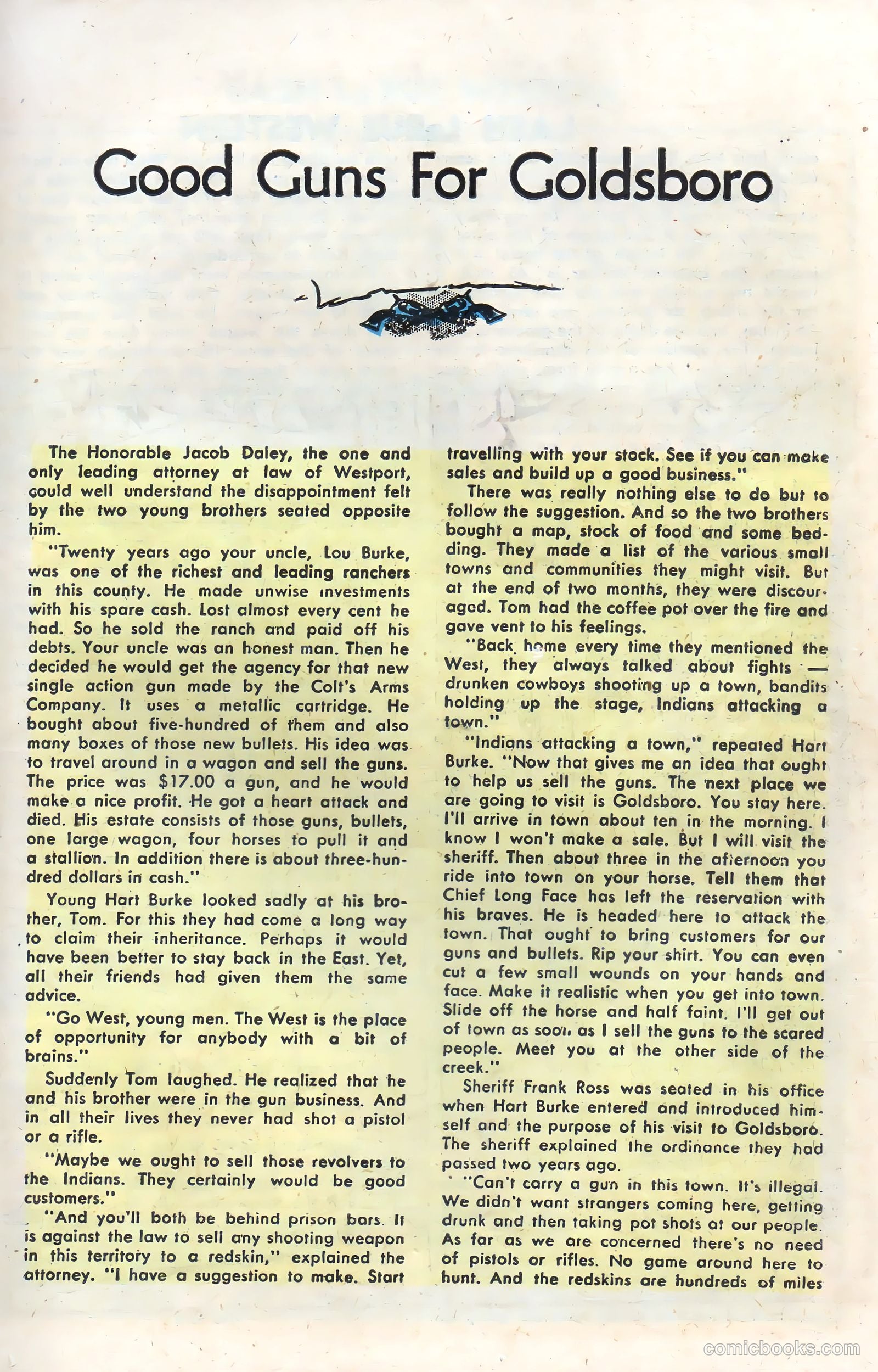 Lash La Rue Western #50 — page 19 of 36