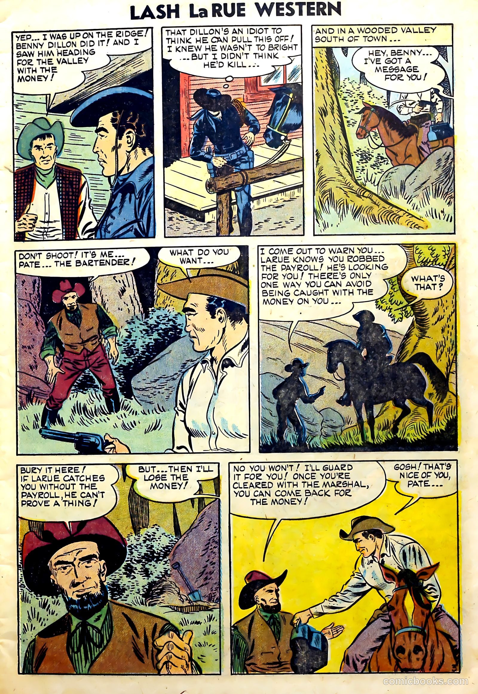 Lash La Rue Western #51 — page 5 of 36