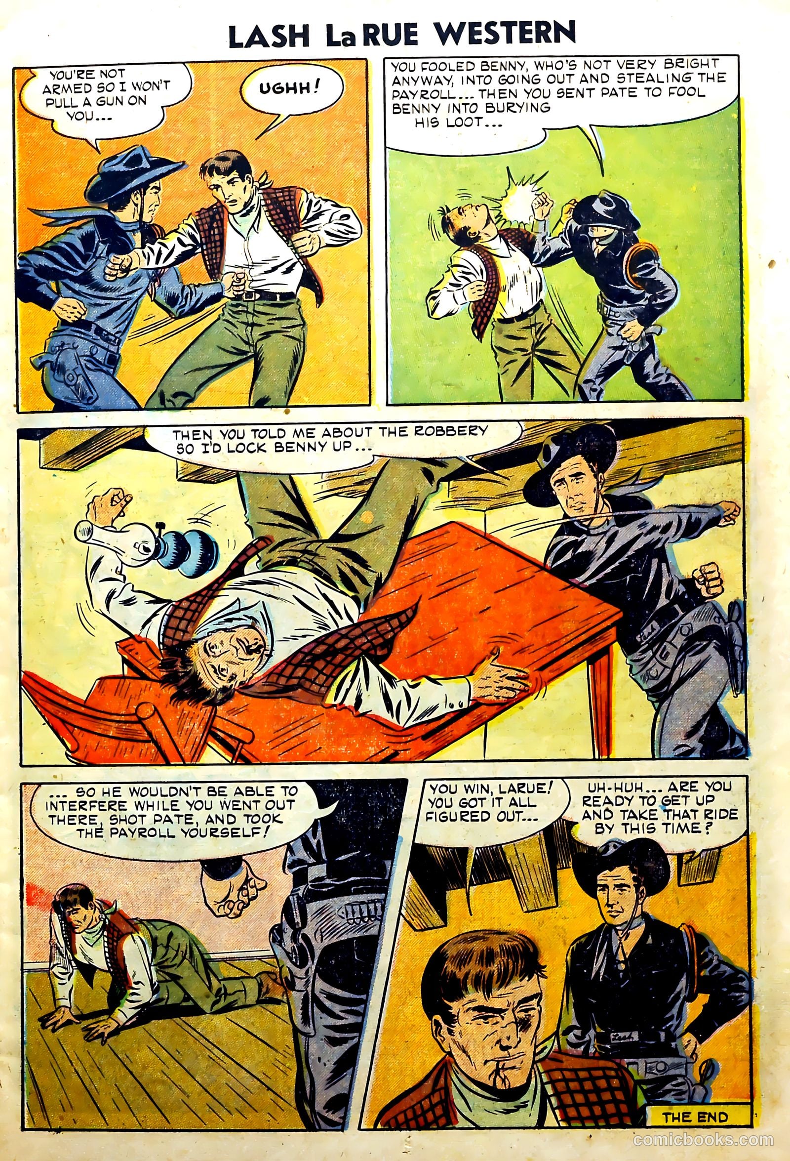 Lash La Rue Western #51 — page 11 of 36