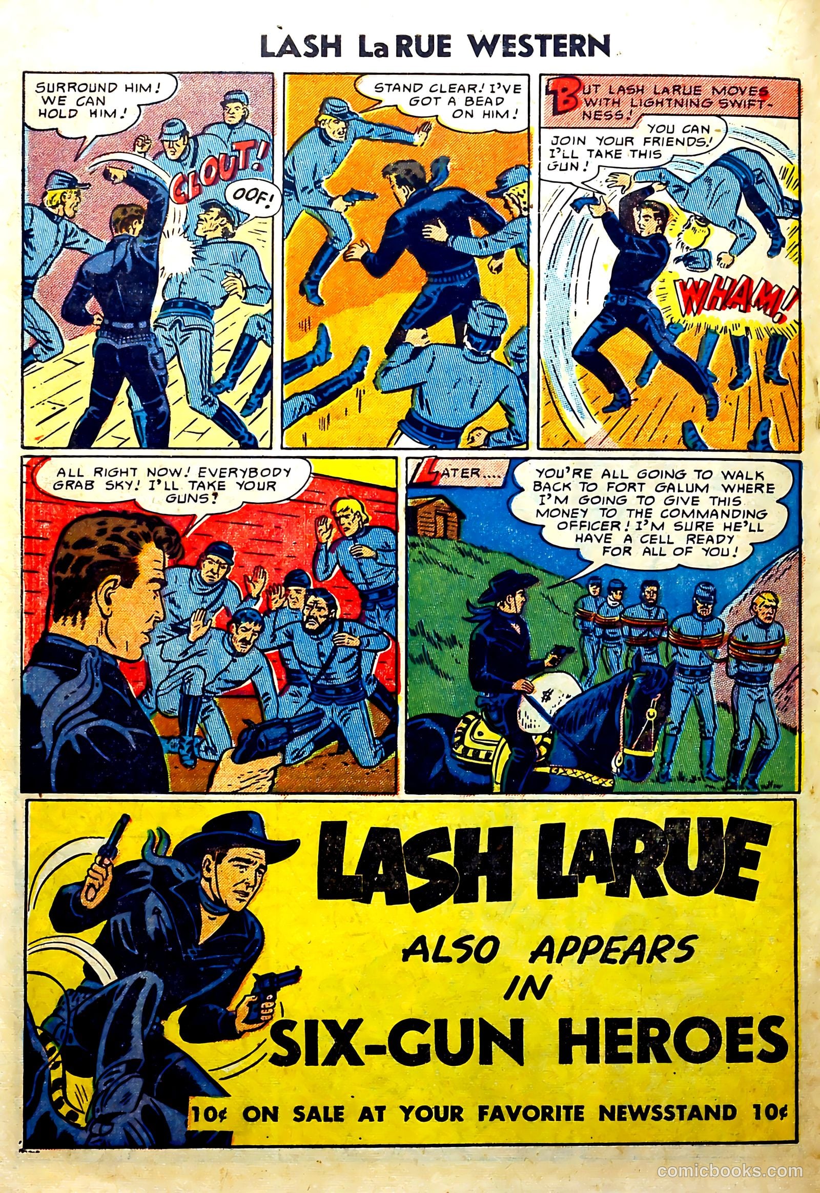 Lash La Rue Western #51 — page 18 of 36