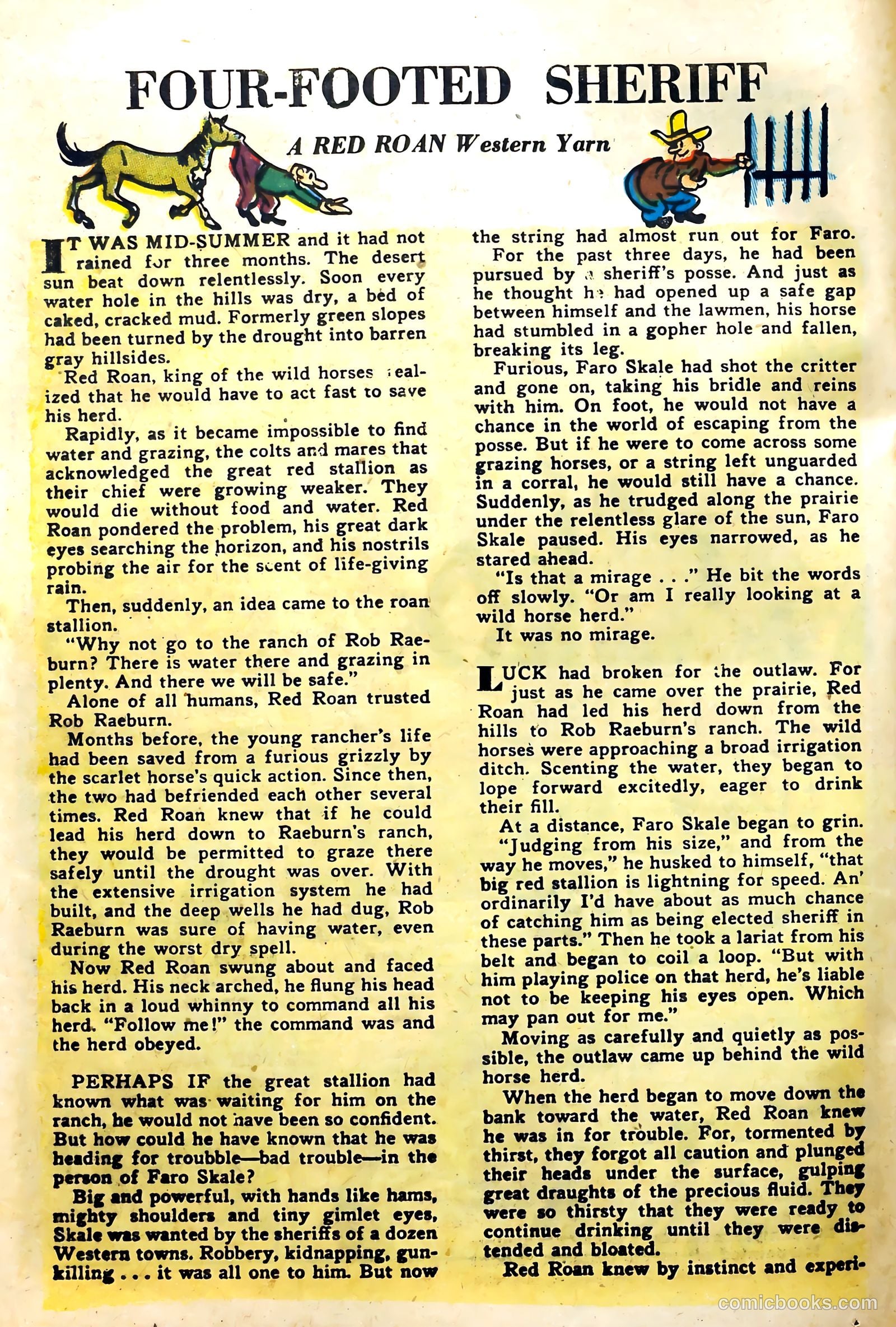 Lash La Rue Western #51 — page 20 of 36