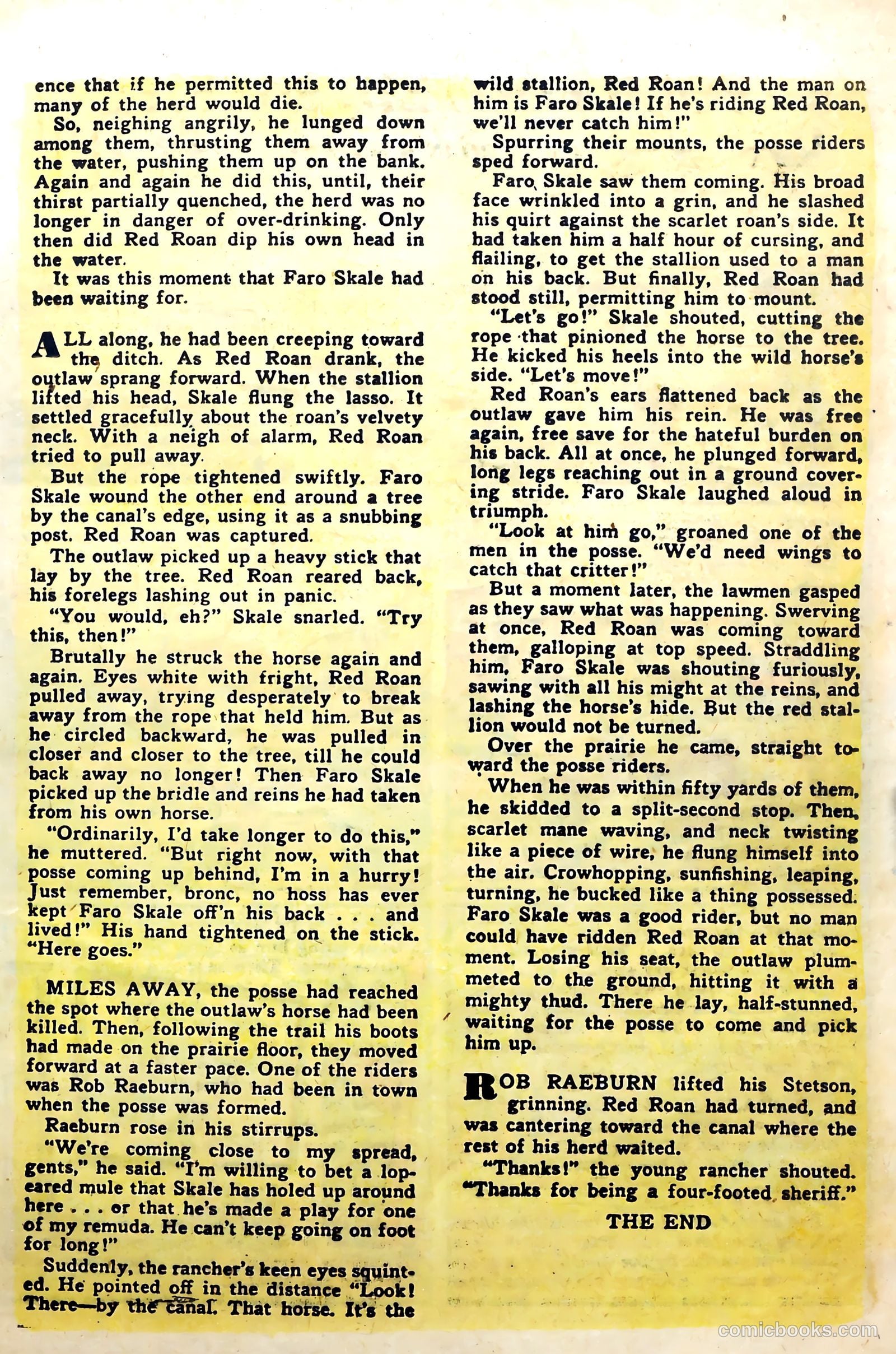 Lash La Rue Western #51 — page 21 of 36