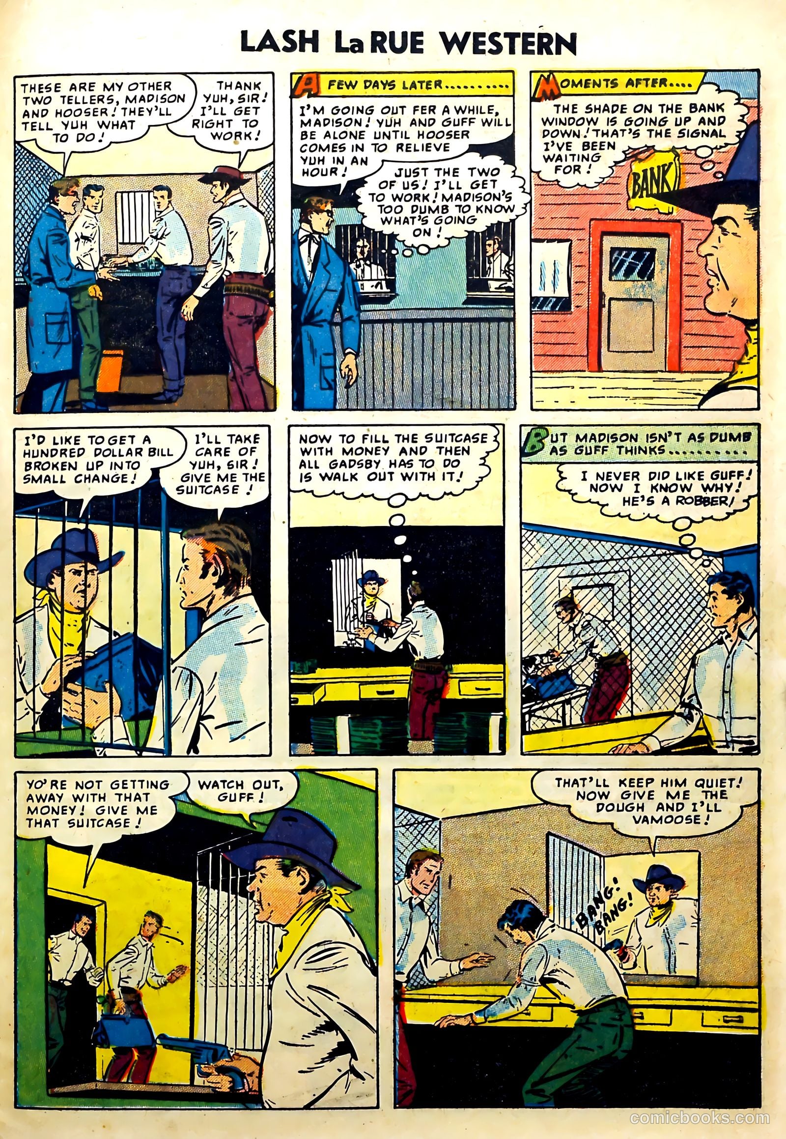 Lash La Rue Western #51 — page 29 of 36