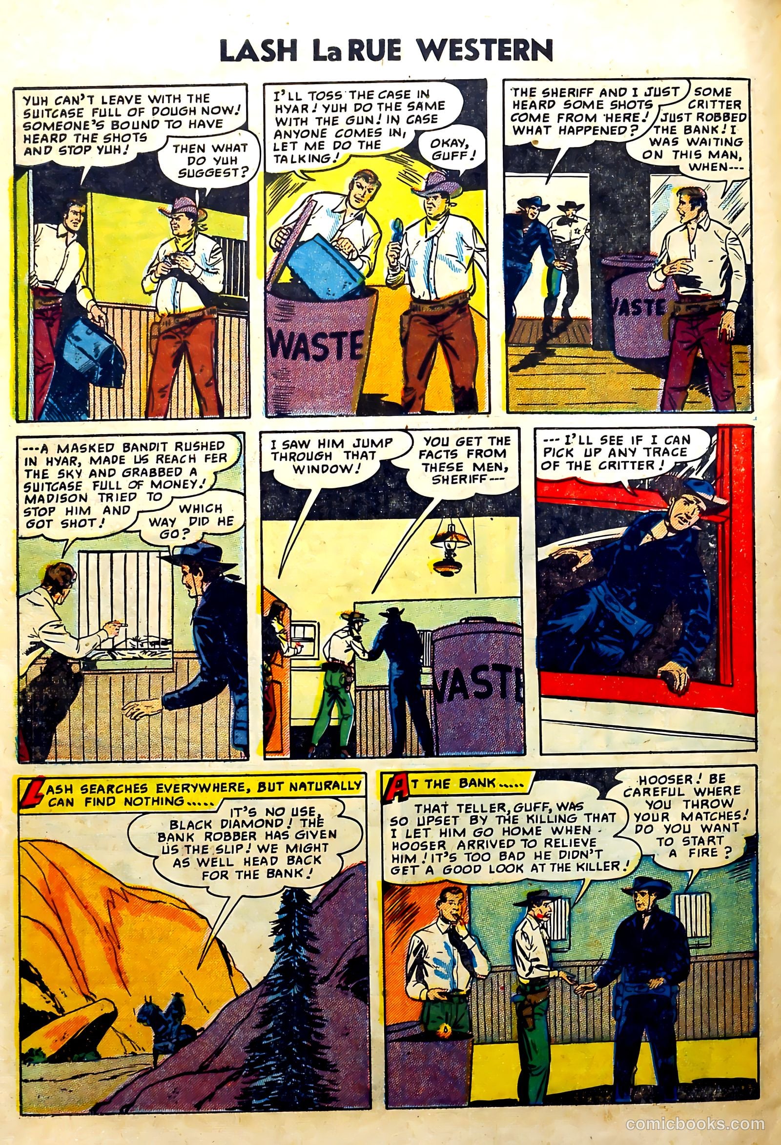 Lash La Rue Western #51 — page 30 of 36