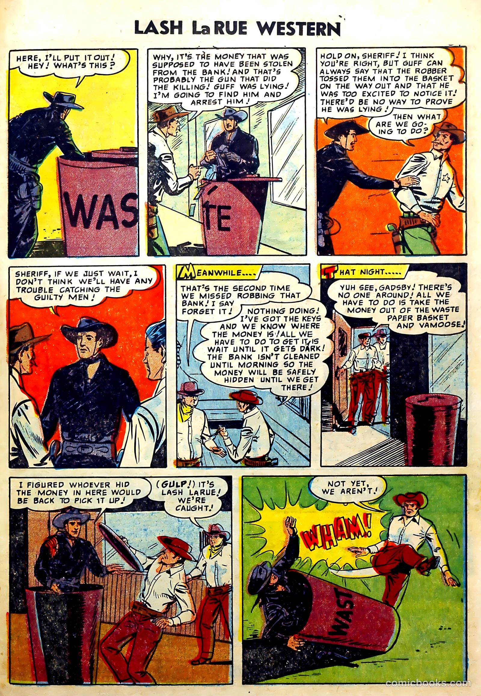 Lash La Rue Western #51 — page 31 of 36