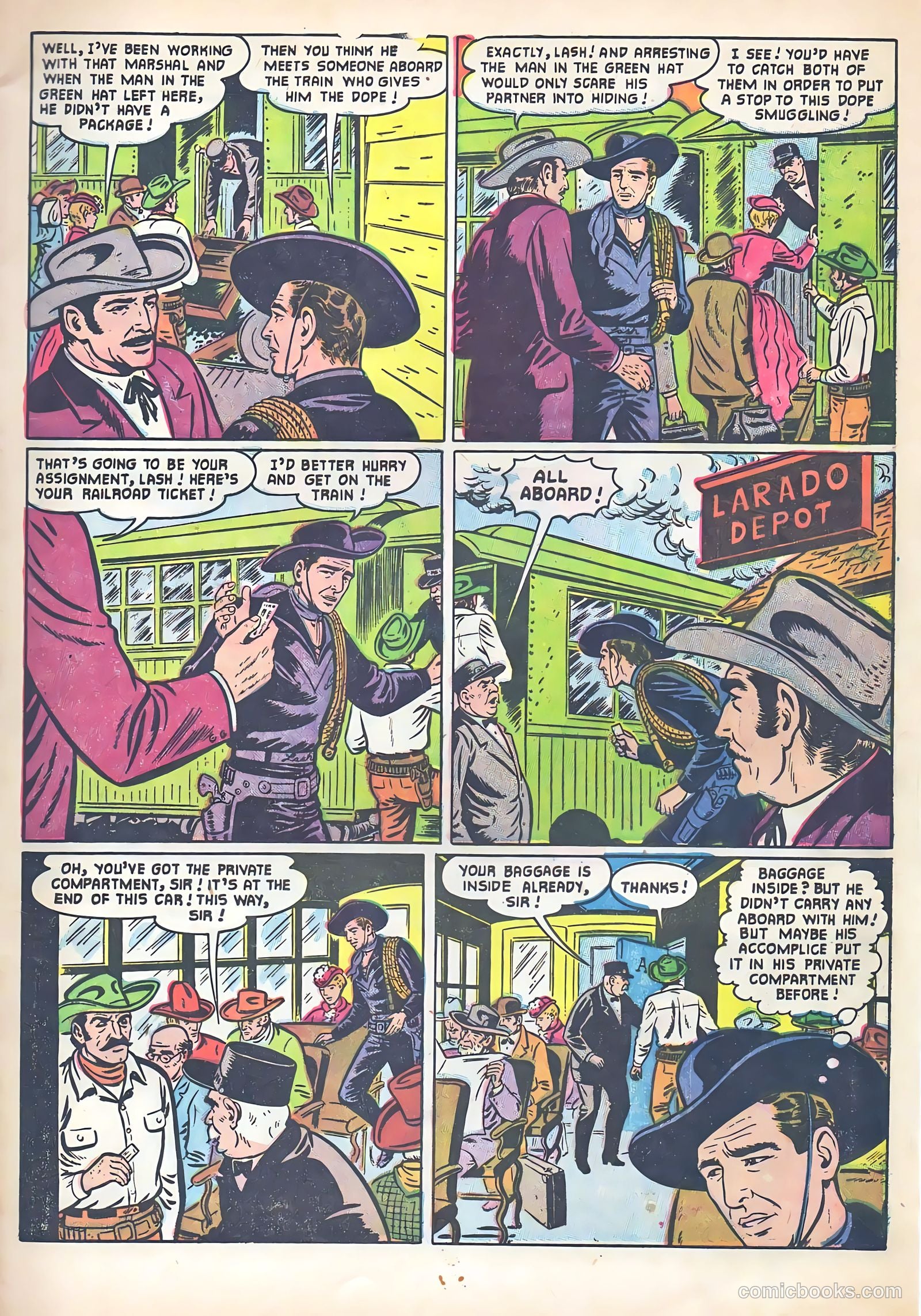 Lash La Rue Western #53 — page 5 of 36