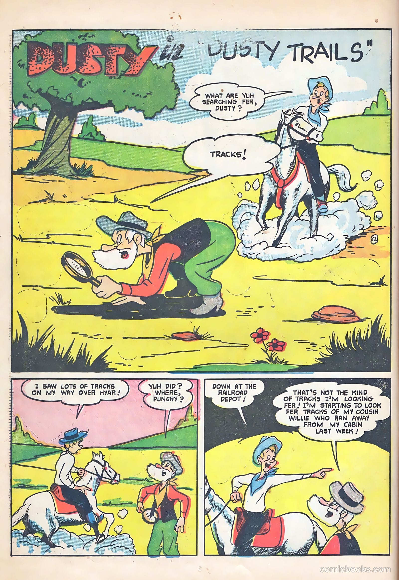 Lash La Rue Western #53 — page 12 of 36