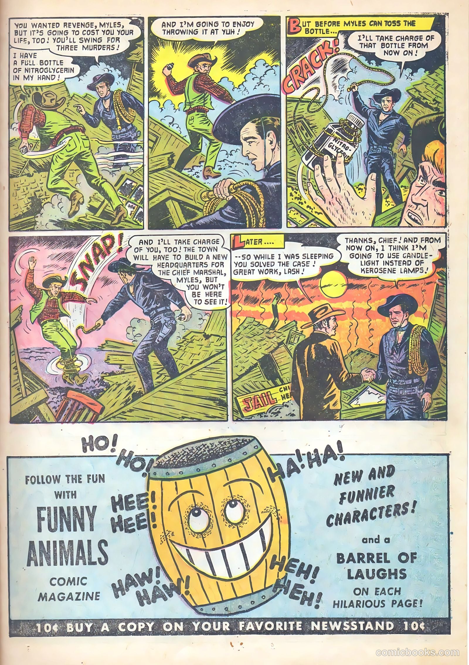Lash La Rue Western #53 — page 23 of 36